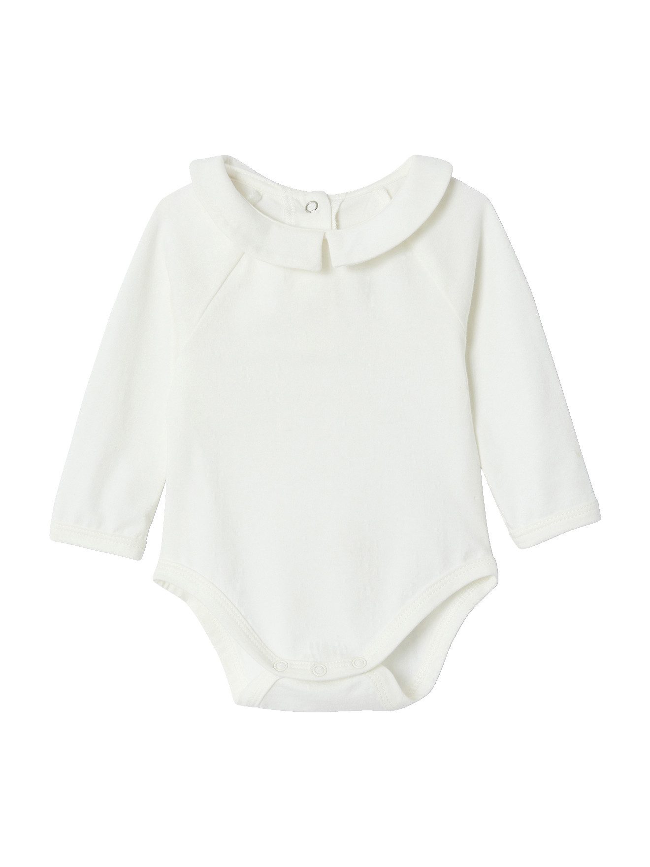 vertbaudet Overall Baby-Set: Body & gestreifte Latzshorts
