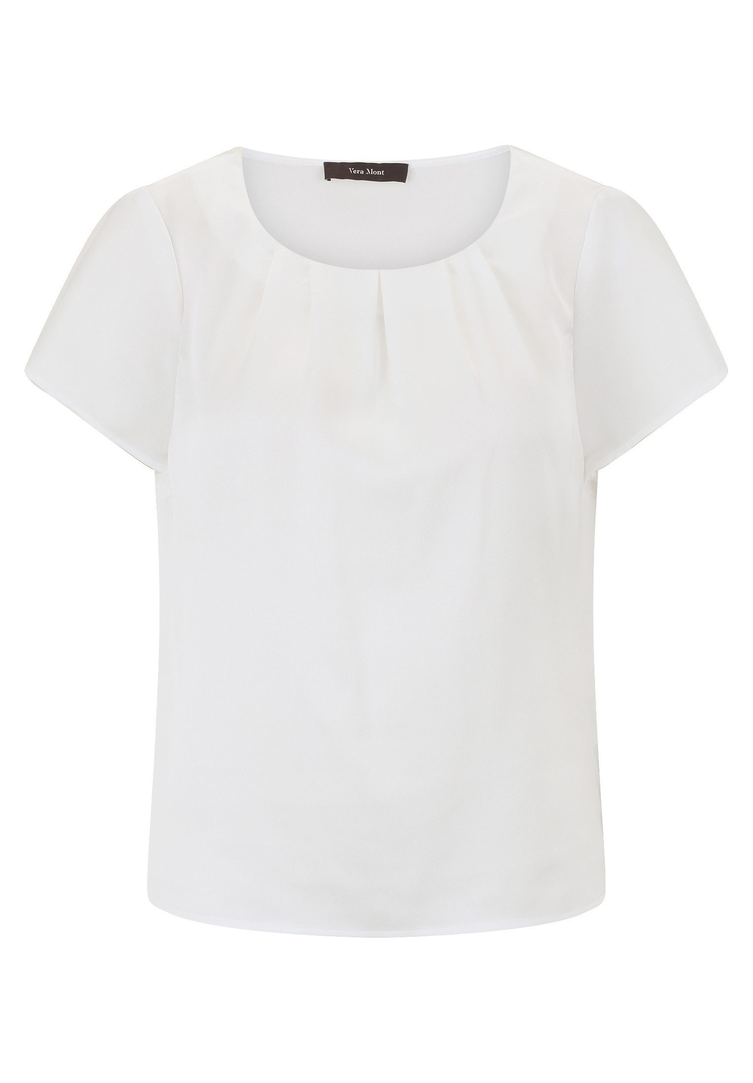 Vera Mont Satinbluse Damen Satin-Bluse kurzarm günstig online kaufen