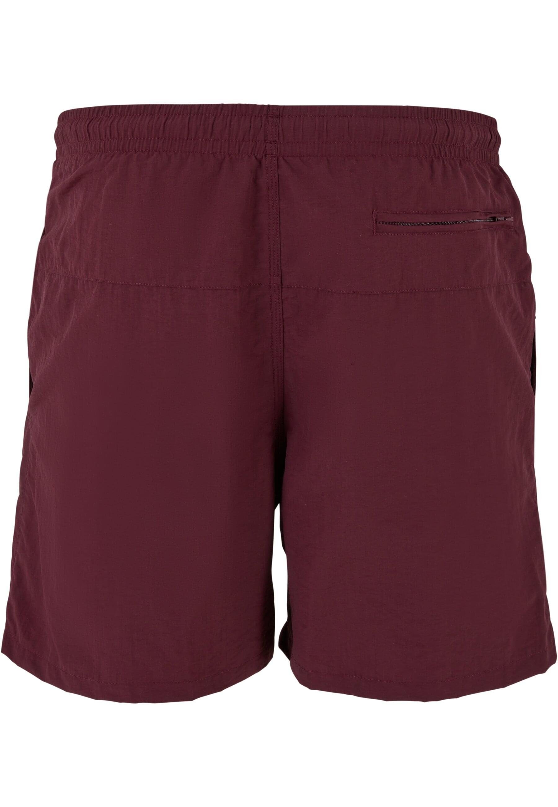 URBAN CLASSICS Badeshorts Herren Swim cherry Shorts