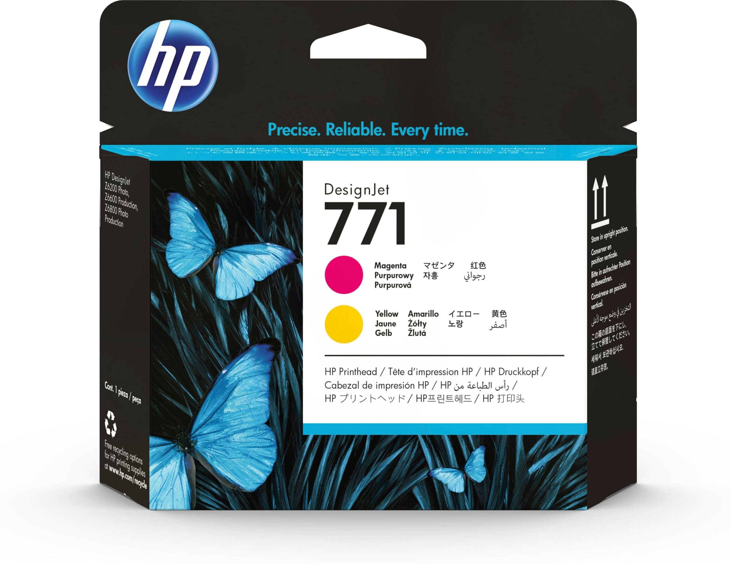 HP HP Druckkopf Nr. 771 CE018A Magenta/Gelb Tintenpatrone