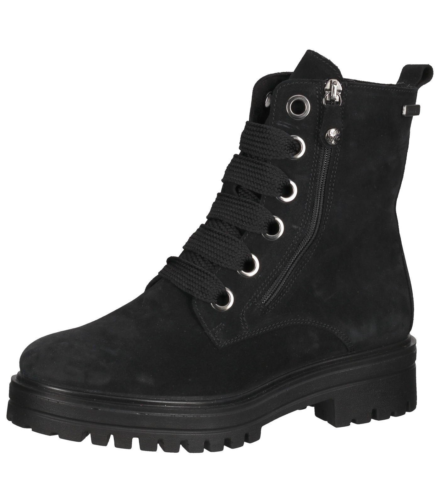 Bama Stiefelette Leder Schnürstiefelette