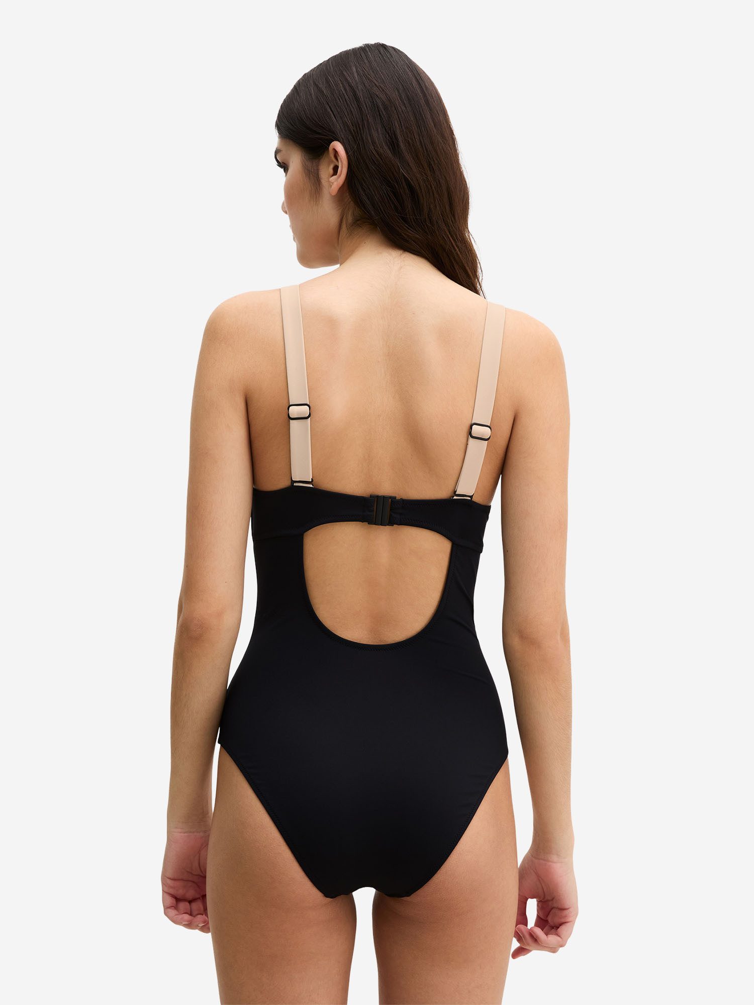 Marc O'Polo Badeanzug Contrast Binding Schwimmanzug, Einteiler, Bademode