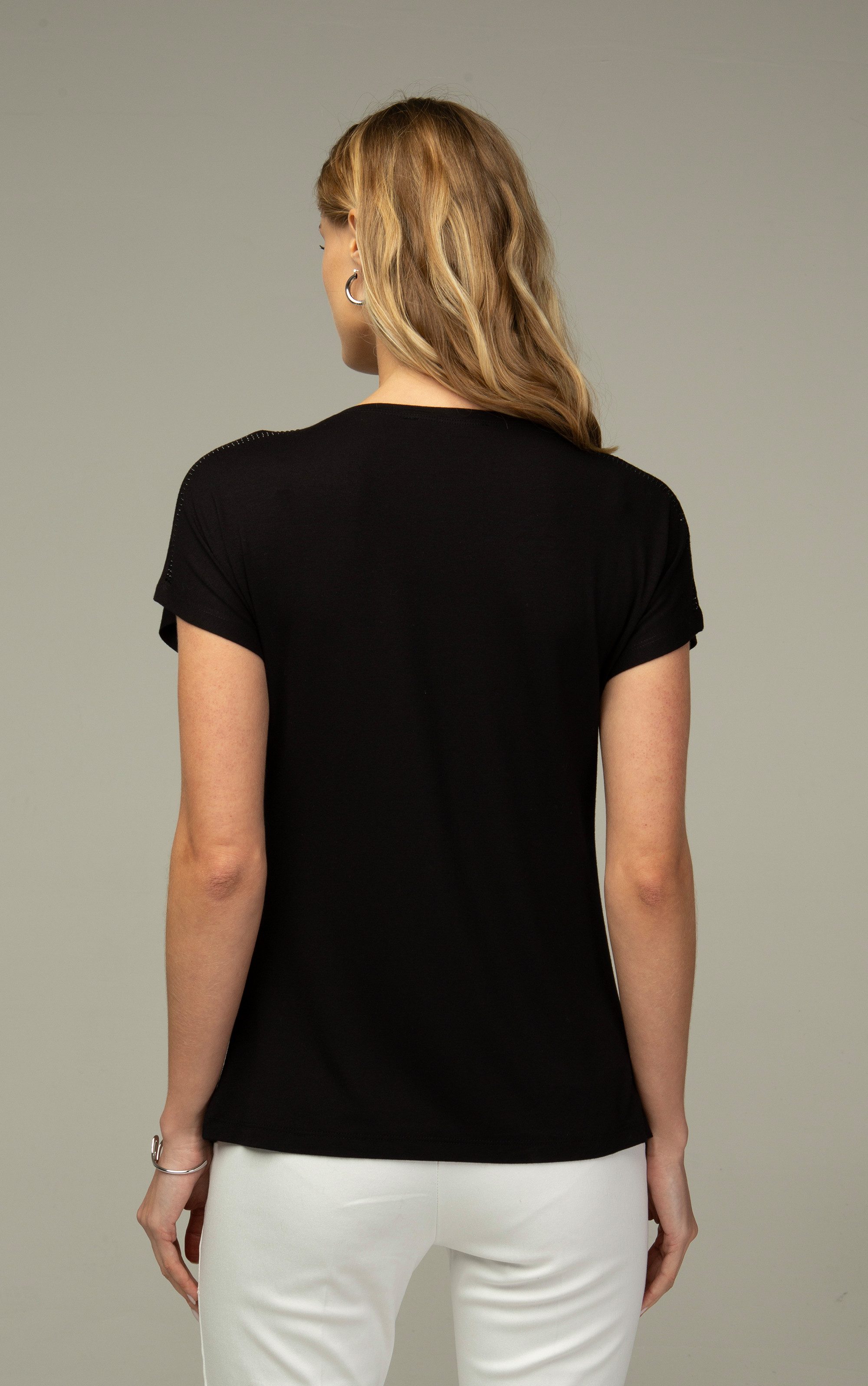 Passioni T-Shirt mit Strassstern auf der Vorderseite günstig online kaufen