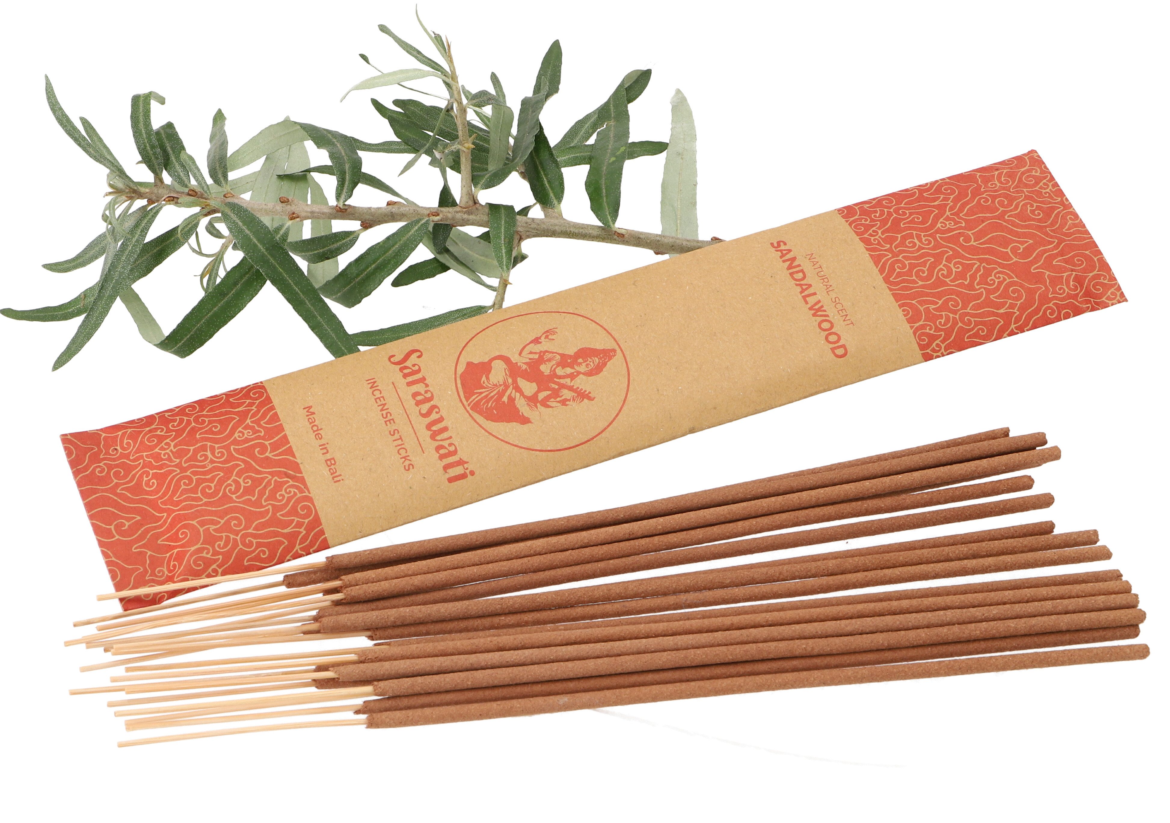 Guru-Shop Räucherstäbchen Saraswati Räucherstäbchen, balinesische..
