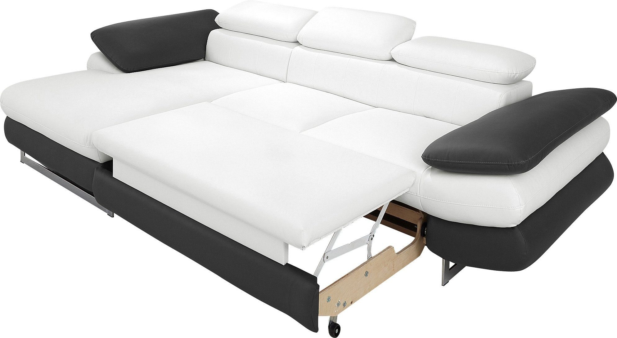 INOSIGN Ecksofa "Solution L-Form", mit Arm- & Kopfteilverstellung, wahlweis günstig online kaufen