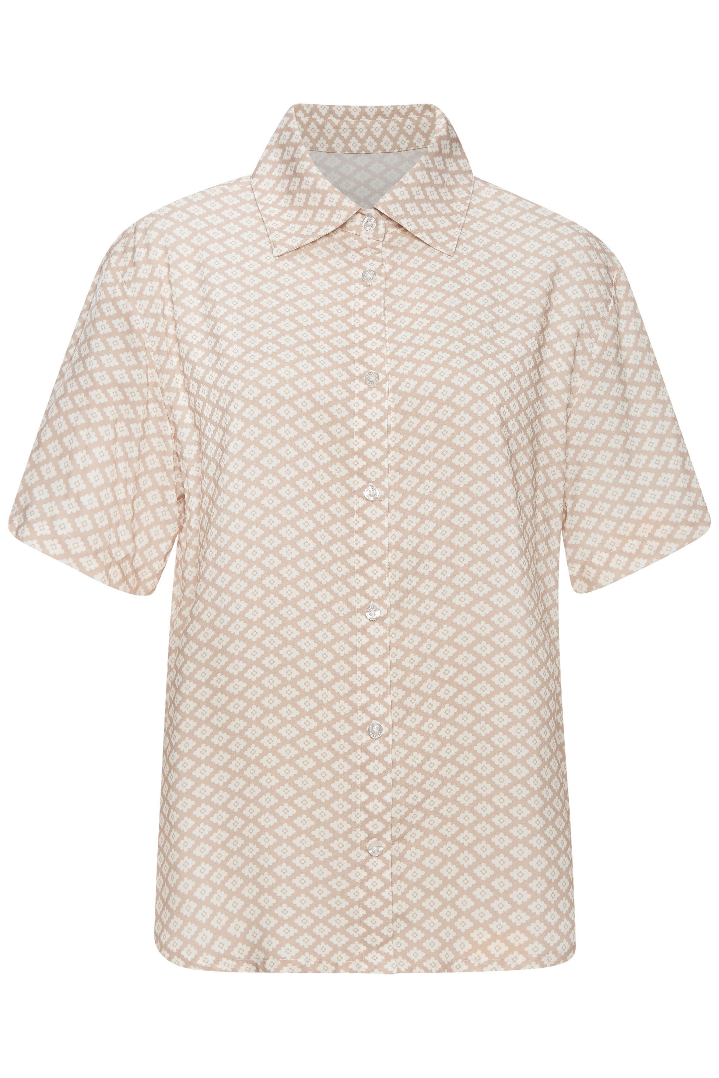 LASCANA Pyjamaoberteil mit edlem Allover-Druck – Bild 2 von 5