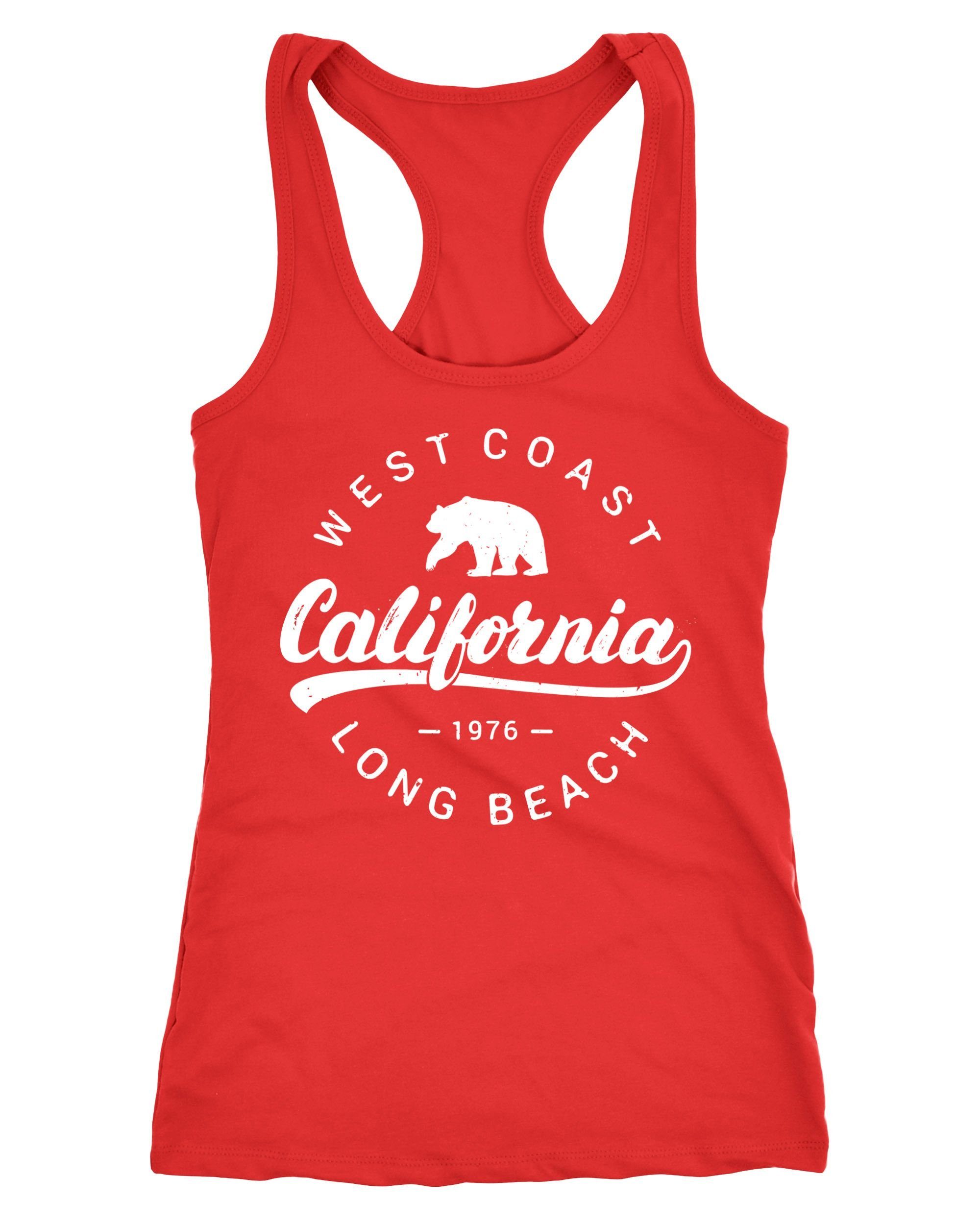 Tanktop Damen Tank-Top California Republic Racerback Neverless®