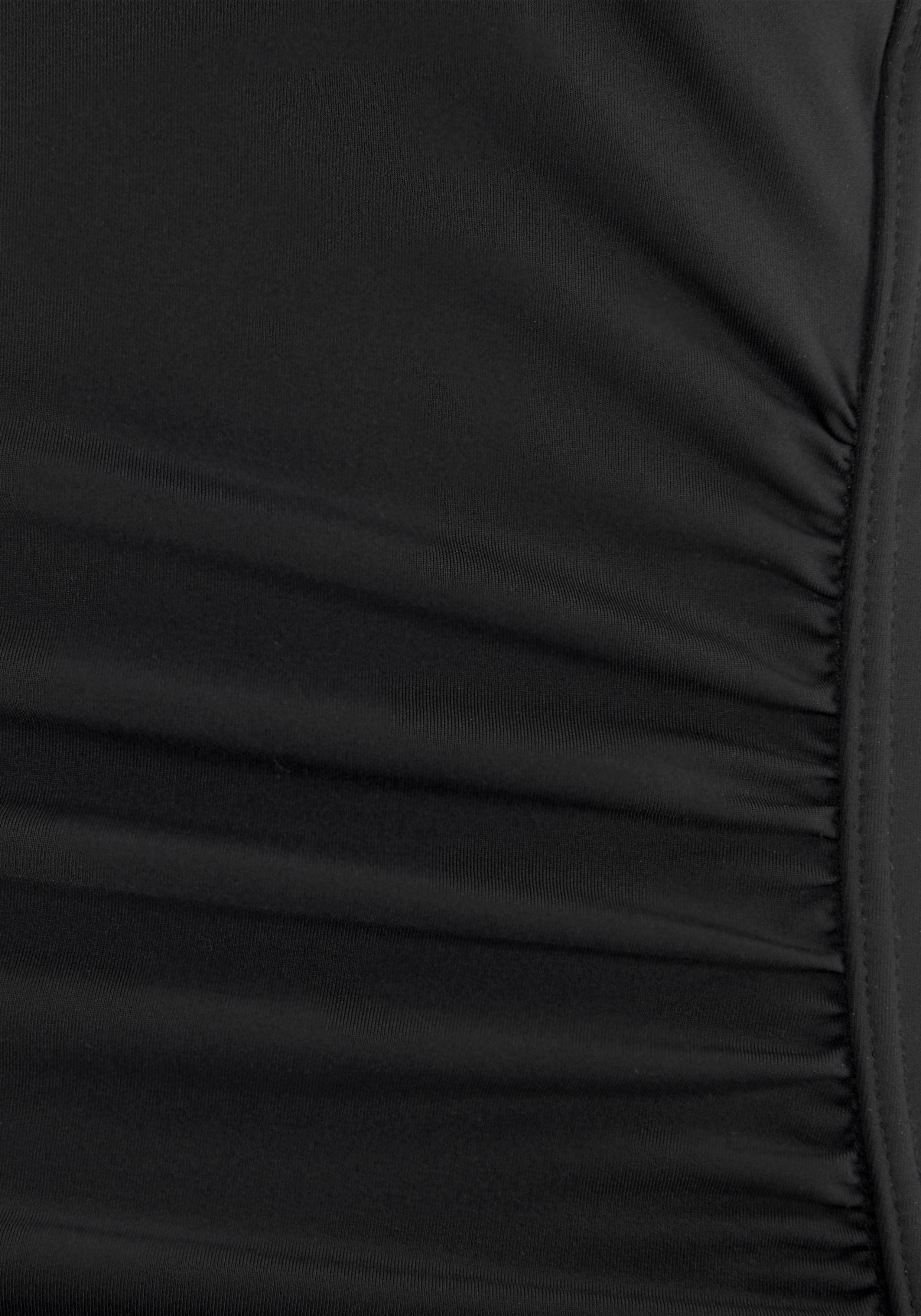 LASCANA Badeanzug Camilla mit Miedereinsatz, eingearbeitete Softcups, Unterbrustgummi vorne