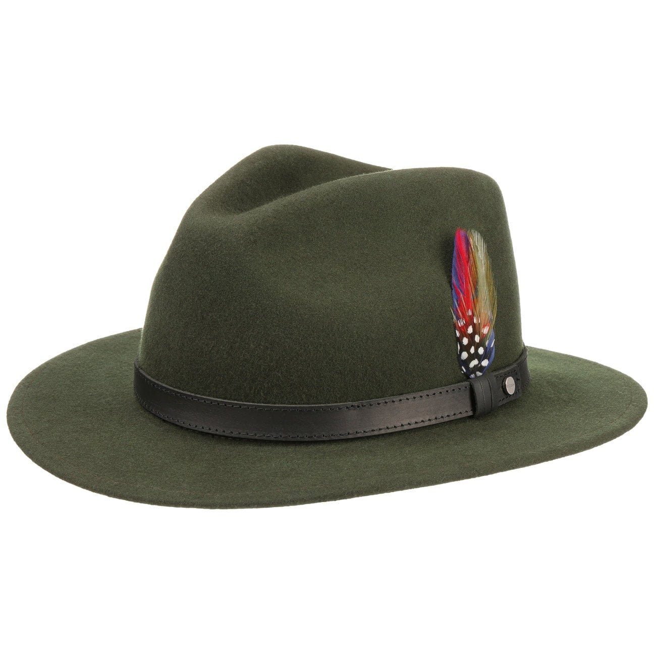 Stetson Cowboyhut (1-St) Herrenhut mit Lederband