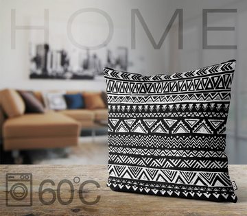 Kissenbezug, VOID, Sofa-Kissen Aztek Outdoor Indoor hipster muster zickzack aztec azteken ethno rio