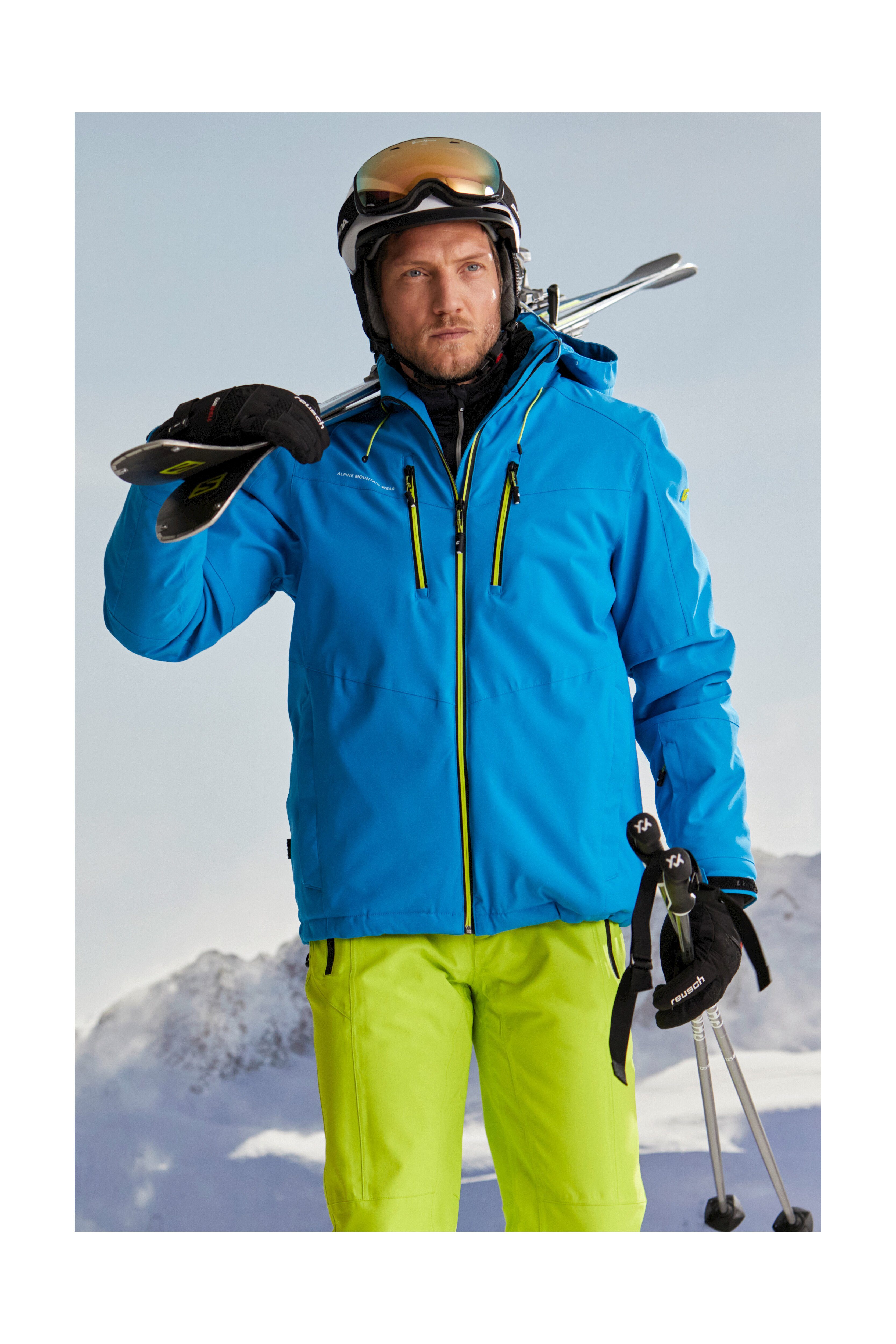 KSW SKI Killtec JCKT MN Skijacke 44 himmelblau