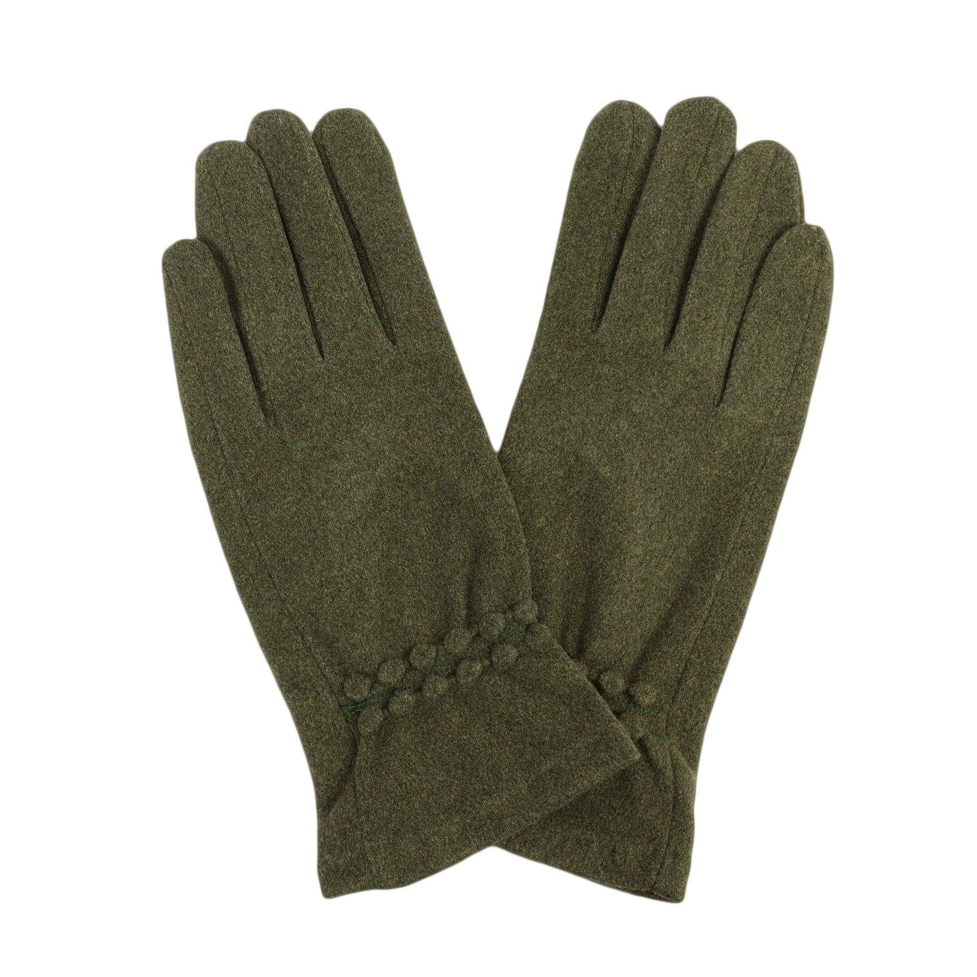 ZEBRO Fleecehandschuhe Handschuh lindgrün