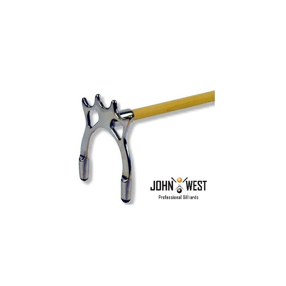 Billardqueue John West Billard Queuebrücke Chrom Hoch