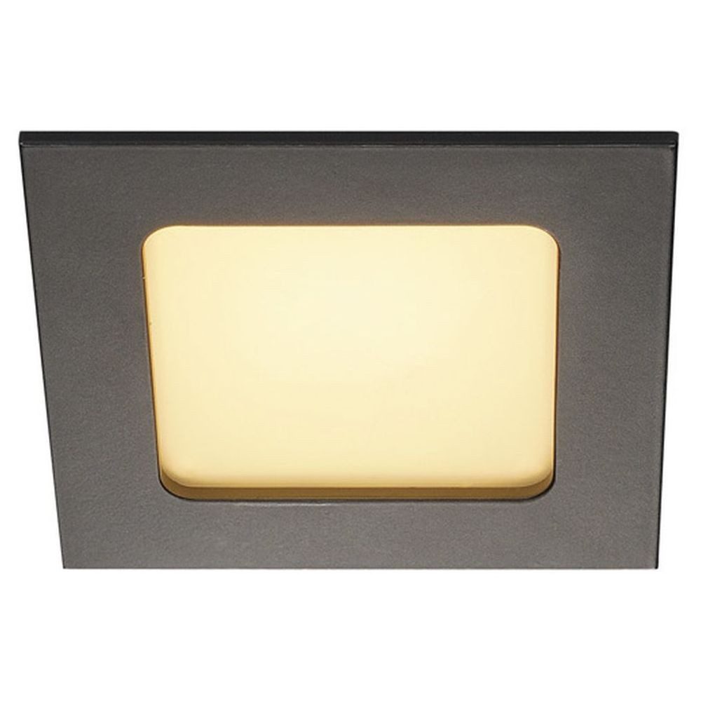 SLV Einbauleuchte LED Einbaustrahler Frame Basic, 6W, warmweiß, inkl. Treiber, LED