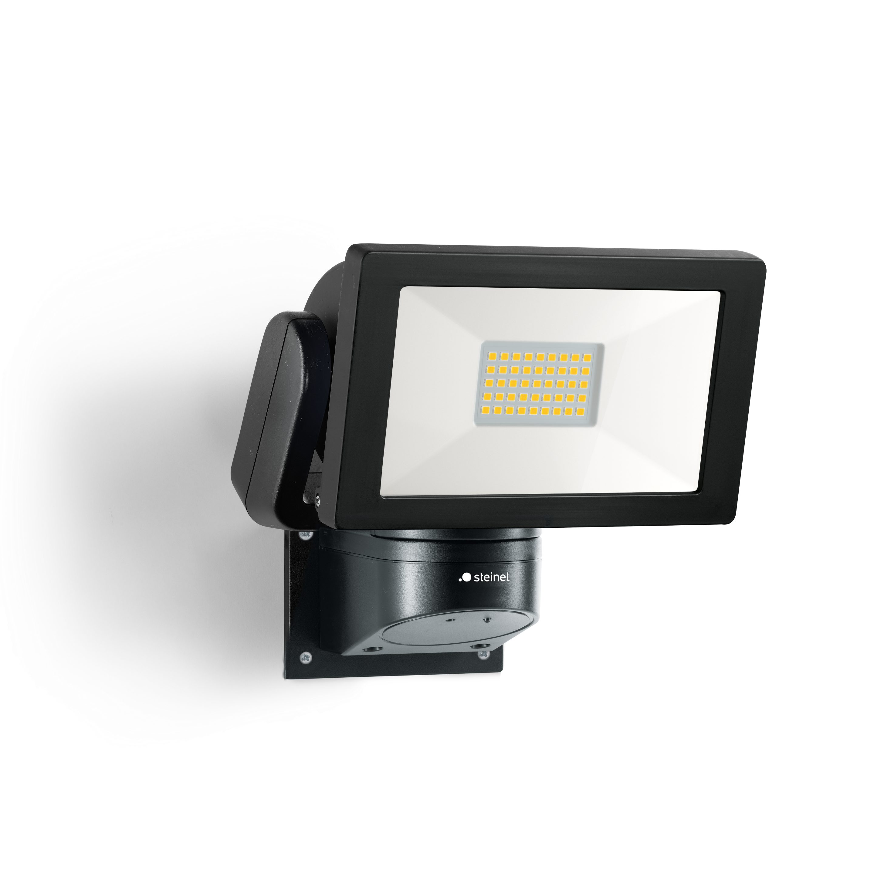 steinel LED Wandstrahler LS 300, ohne Bewegungsmelder, LED fest integriert, Neutralweiß, 29,5 W, schwenkbar, neutralweiß