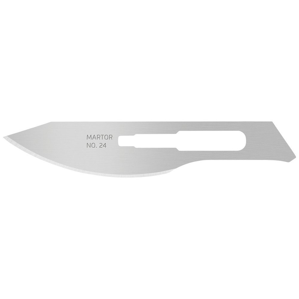 Martor Cuttermesser MARTOR 24.50 Ersatzklinge SKALPELLKLINGE Spezialschliff 10 St.