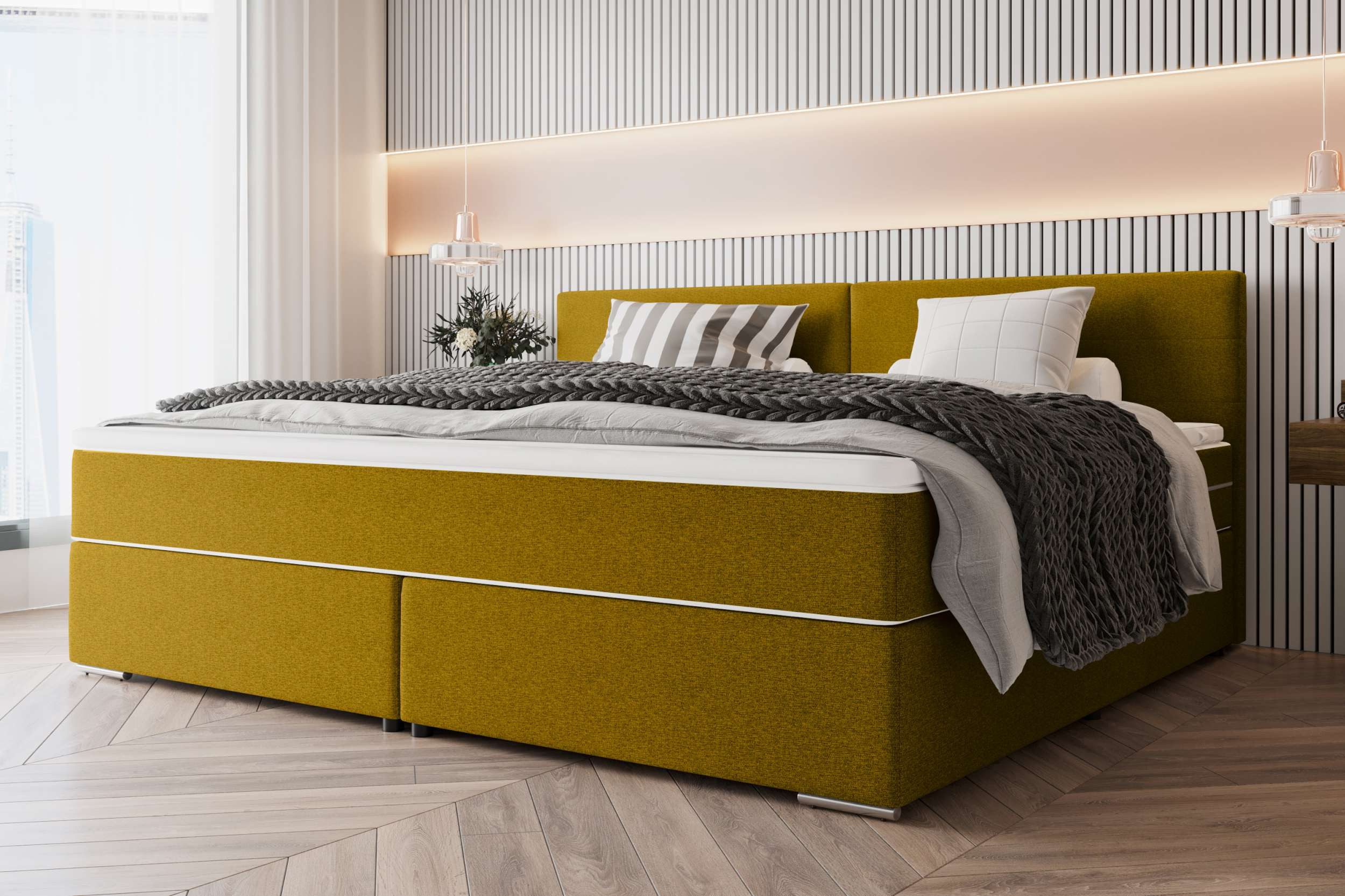 99rooms Boxspringbett Phönix Familienbett (Schlafzimmerbett, Bett), günstig online kaufen