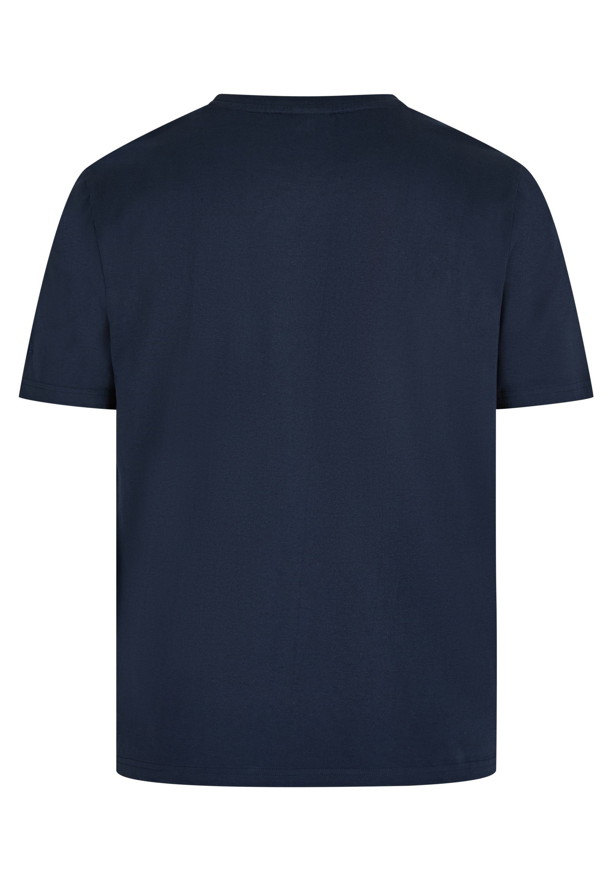 Rundhalsausschnitt mit T-Shirt midnight blue PARIS HECHTER