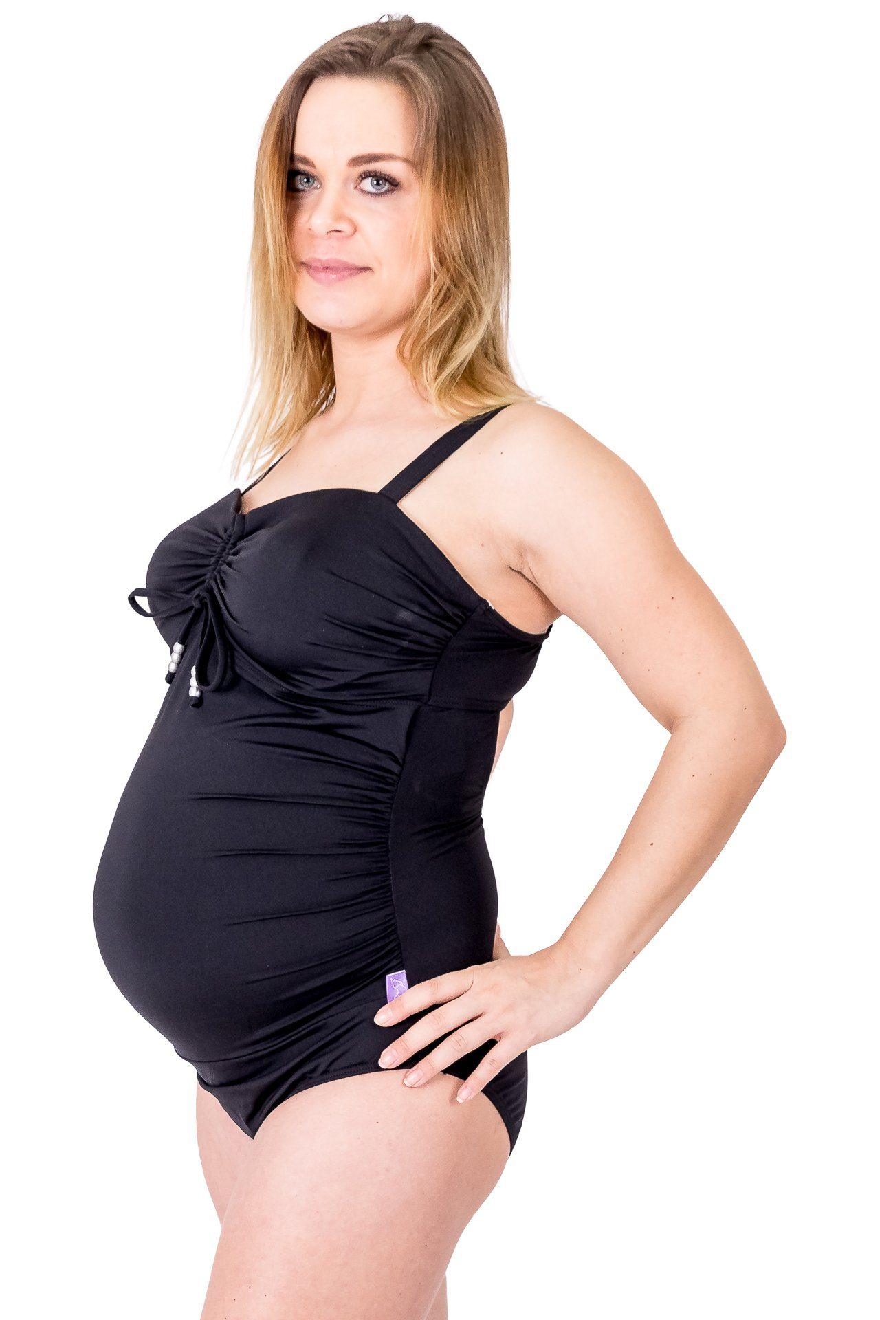petit amour Umstandsbadeanzug CAMERONA in Schwarz günstig online kaufen