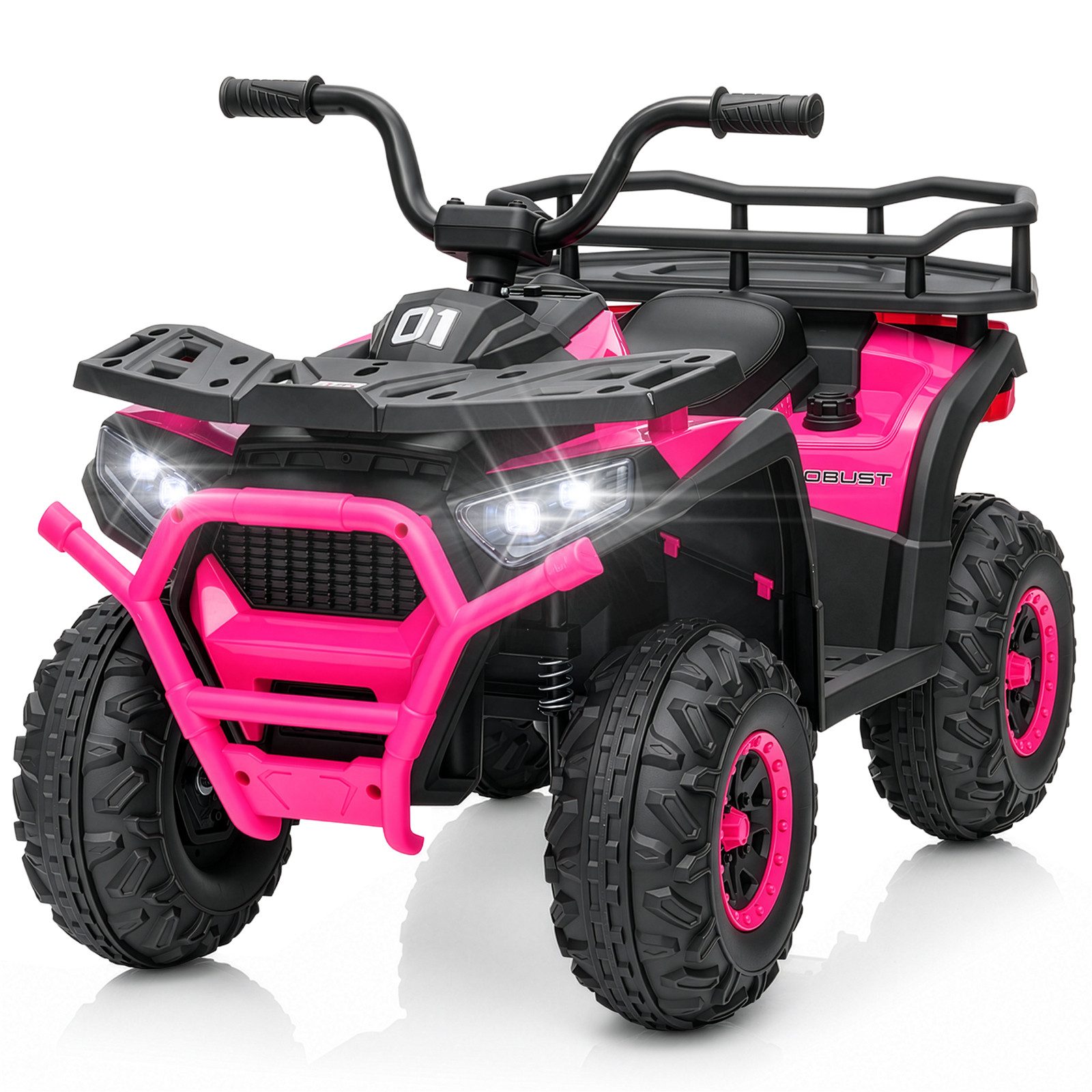 LALAHO Elektro-Kinderquad Kinder Quad Elektro 24V 7/4,5Ah 25/75W ATV, für Kinder 3-6 Jahre, Belastbarkeit 30 kg