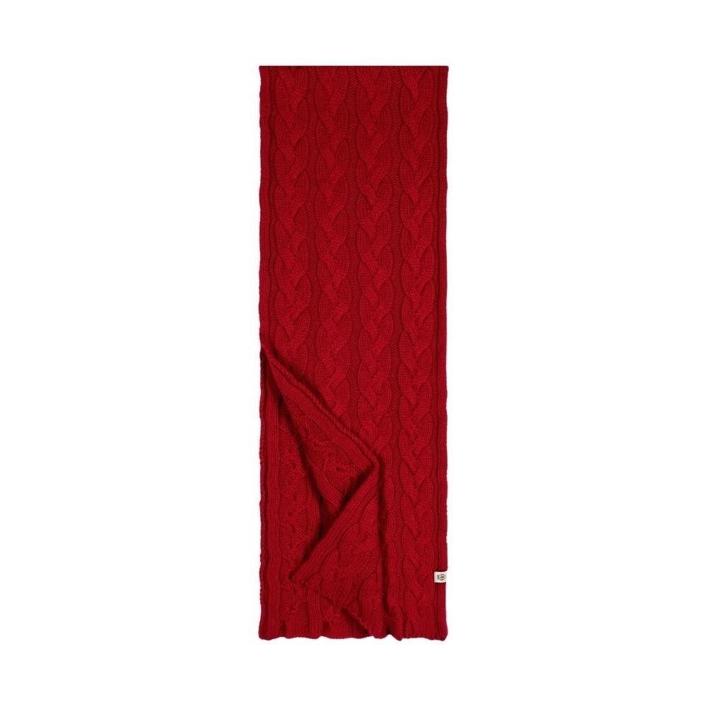 Halstuch Roeckl Braided Cashmere Schal 30x180 Damen Winterschal Classic Red