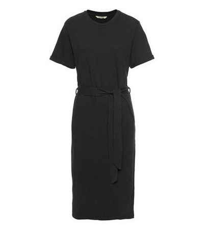 Herrlicher Midikleid »Herrlicher Wishes Jersey-Kleid bequemes Damen Midi-Kleid aus feiner Baumwolle Loungewear Grau«