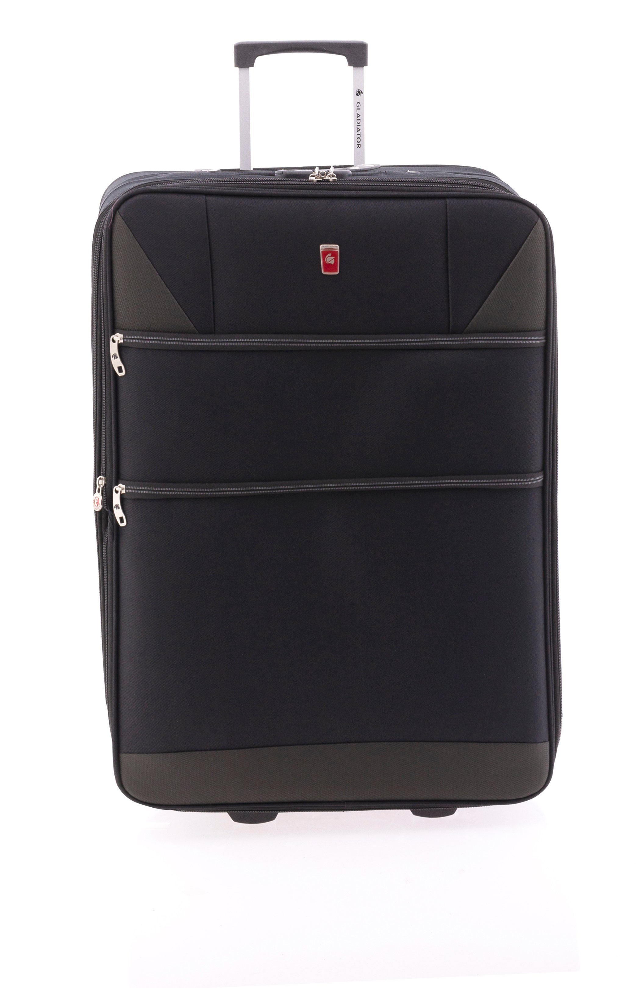 GLADIATOR Weichgepäck-Trolley XXL - 83 cm, Jumbo-Trolley: 140 Liter, Dehnfalte, 2 Rollen