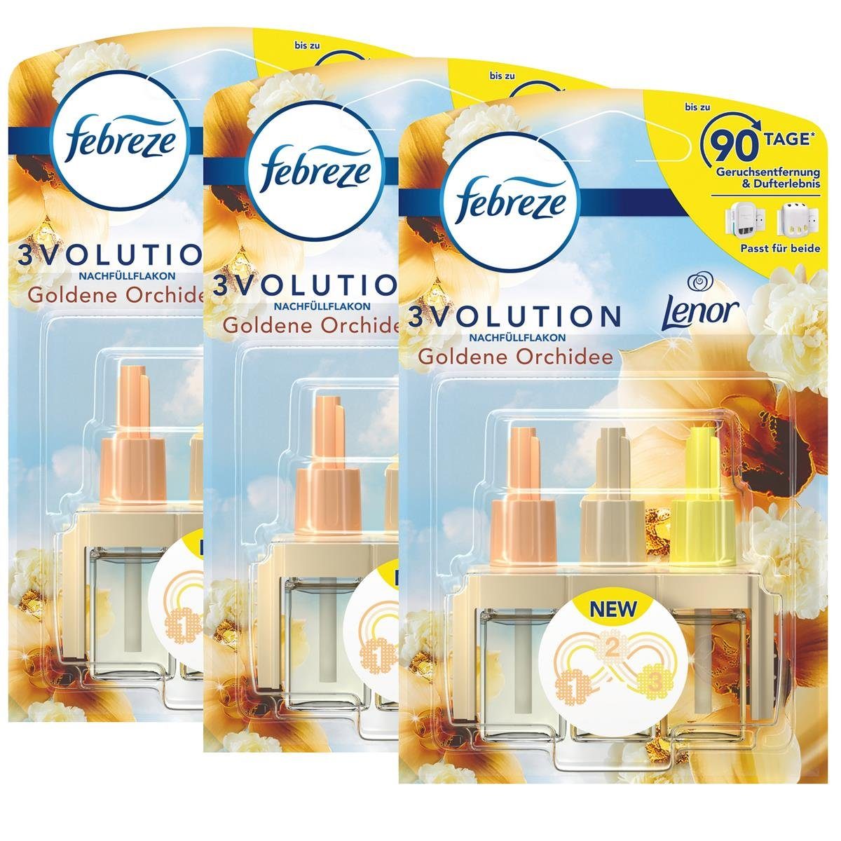 Febreze Raumduft »Febreze 3Volution Nachfüllflakon Lenor Goldene