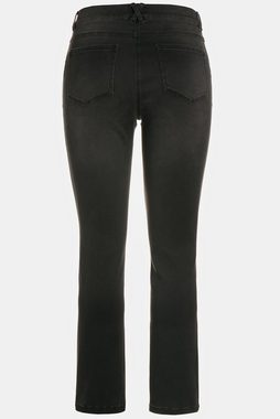 Ulla Popken Regular-fit-Jeans Jeans Sammy schmales Bein Stretcheinsätze