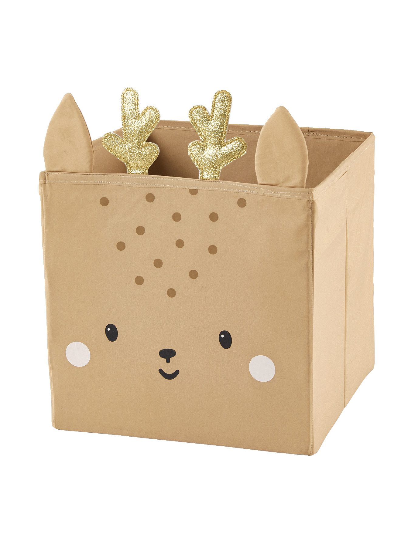 vertbaudet Aufbewahrungsbox Kinderzimmer GRÜNER WALD, 3er-Set – Bild 2 von 4