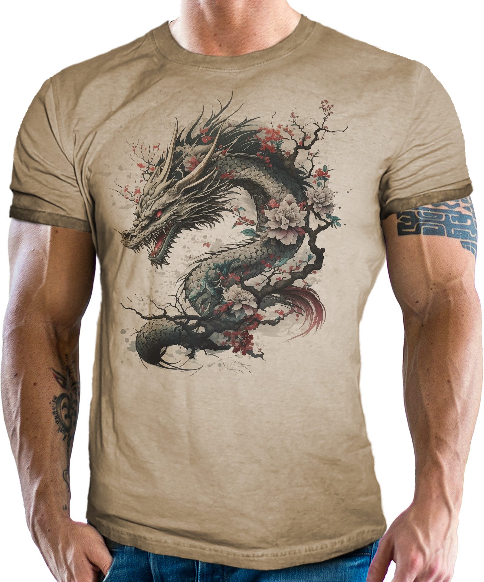 LOBO NEGRO® T-Shirt für den Fan des japanischen Mythos