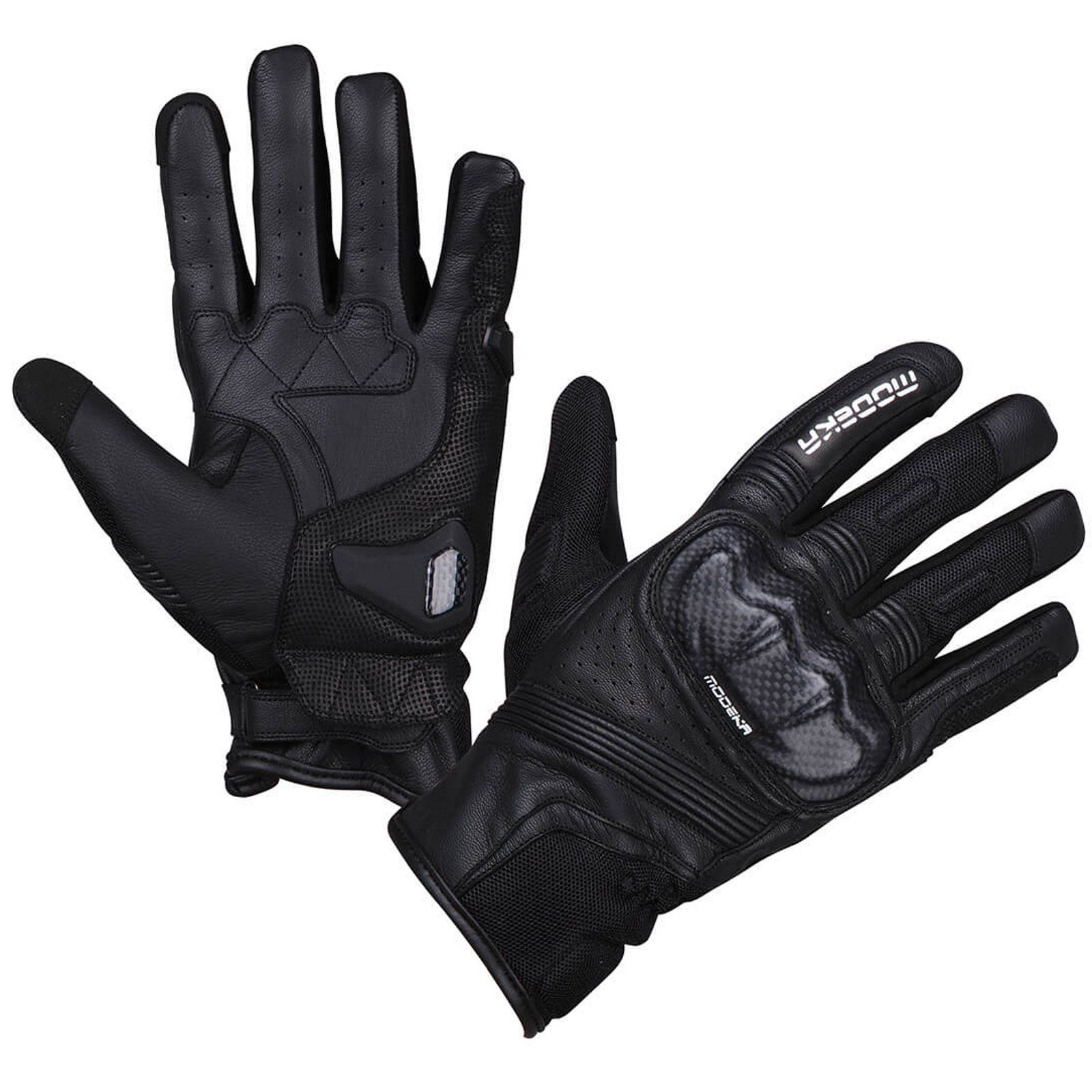 Modeka Motorradhandschuhe Modeka Miako Air Перчатки schwarz atmungsaktiv