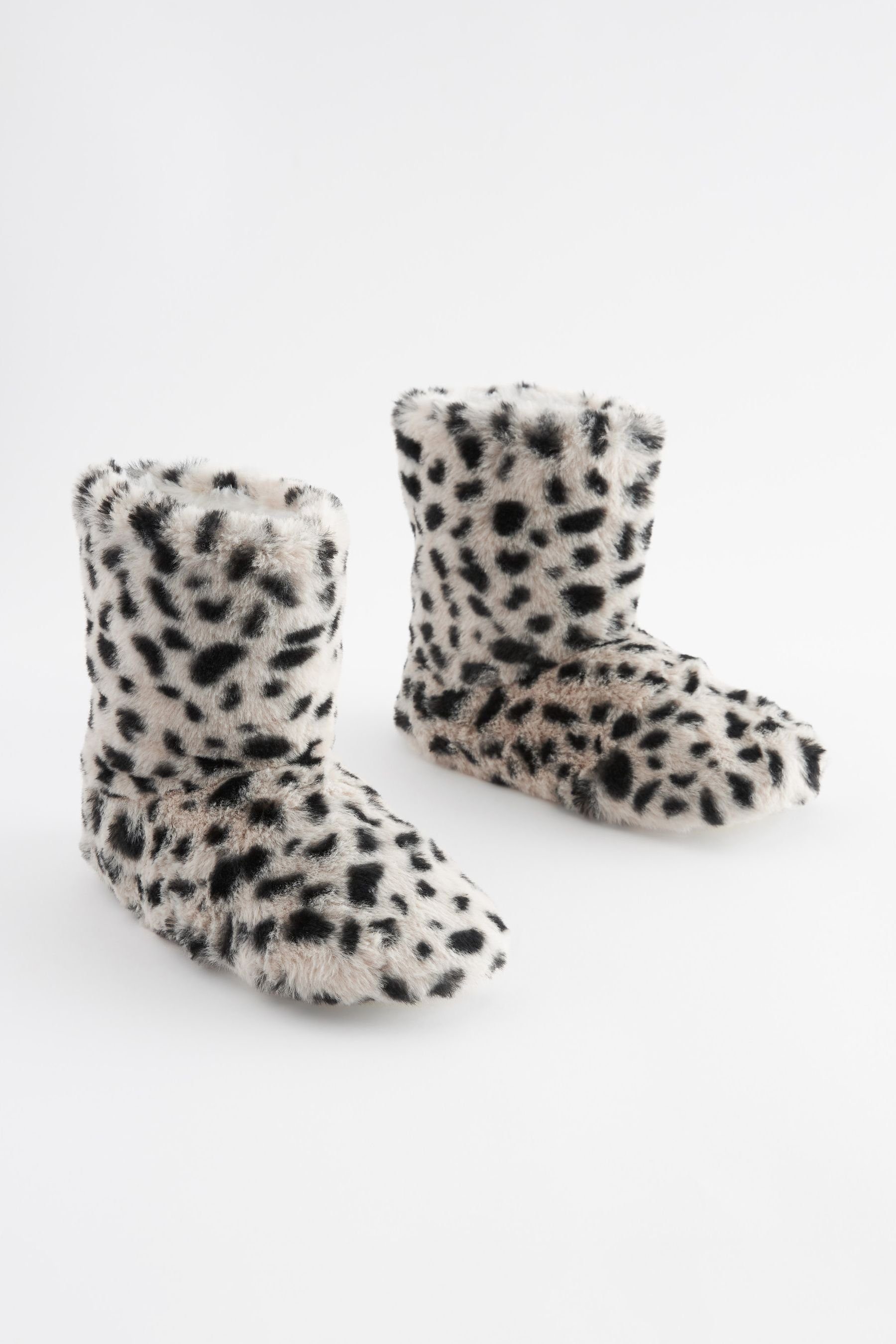 Kunstfell aus Hausstiefel Animal Print (1-tlg) Next Hausschuh