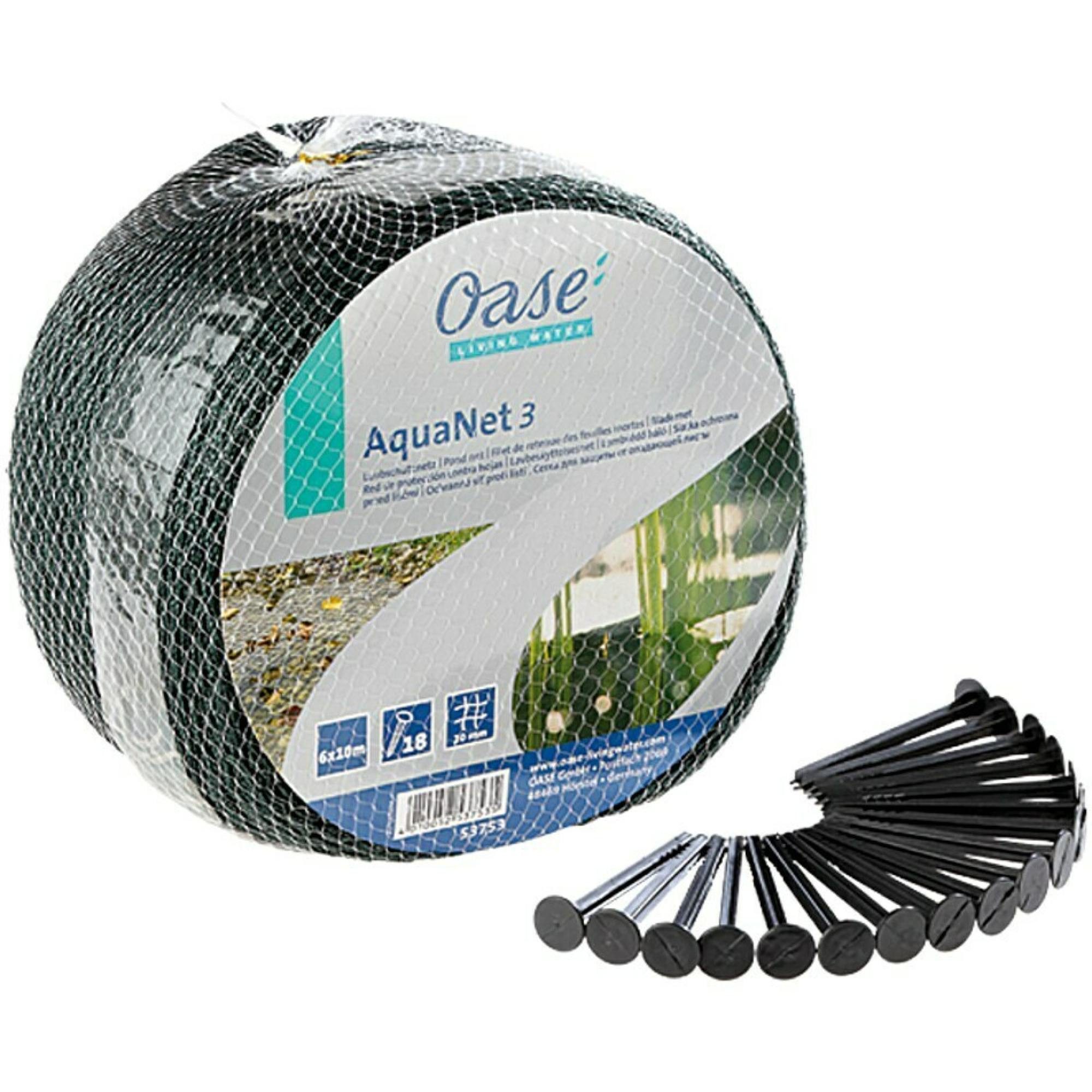 OASE Laubschutznetz Oase Teichnetz AquaNet 3 6x10 m (1-St)