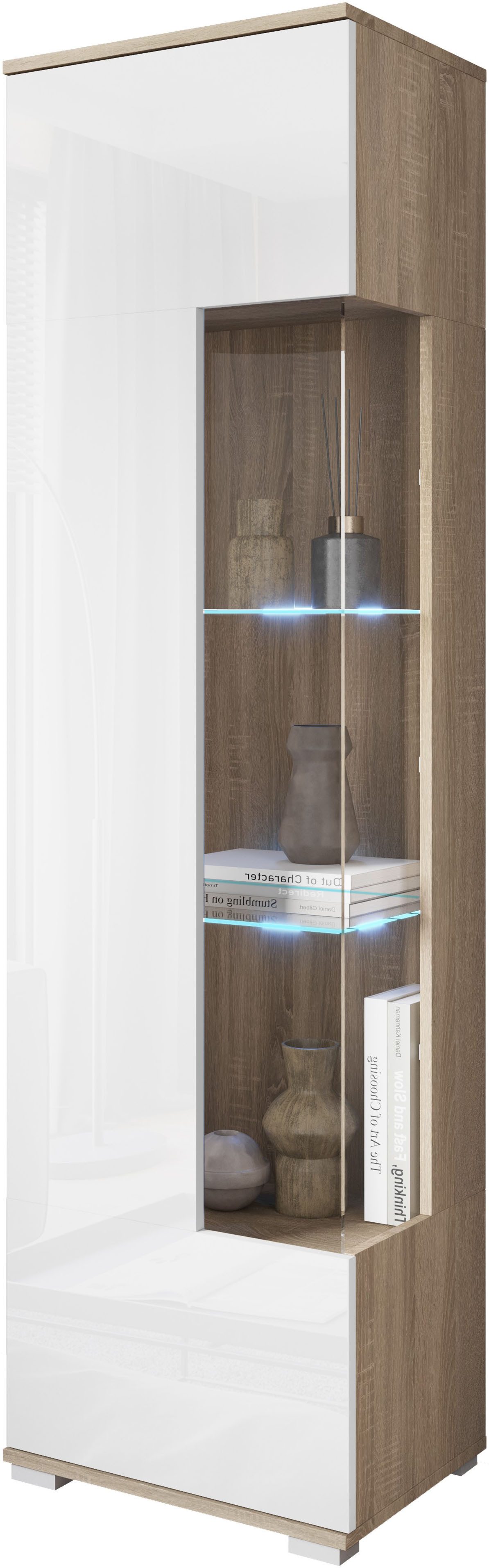 INOSIGN Vitrine Kenia, stehend und hängend, Türanschlag wechselbar (1-St) V günstig online kaufen