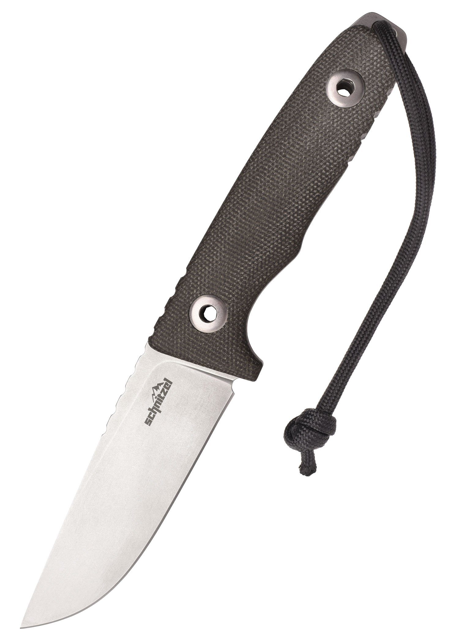 Stonewash Finish Battle Outdoormesser Universalmesser TRI Edition, Merchant Special Schnitzel