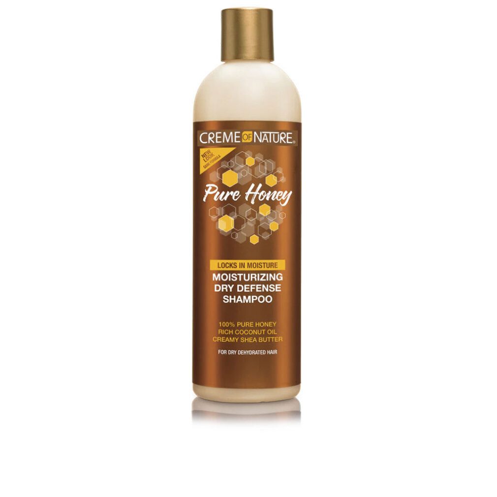 Creme Of Nature Haarshampoo PURE HONEY feuchtigkeitsspendendes Shampoo für trockenes Haar