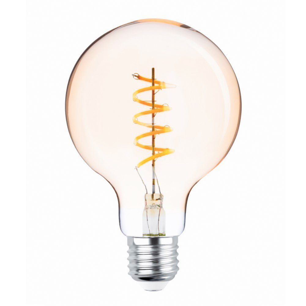 Forever Light LED-Filament E27 4W LED Filament Lampe Vintage Glühbirne Warmweiß G45 G95, 6 St.