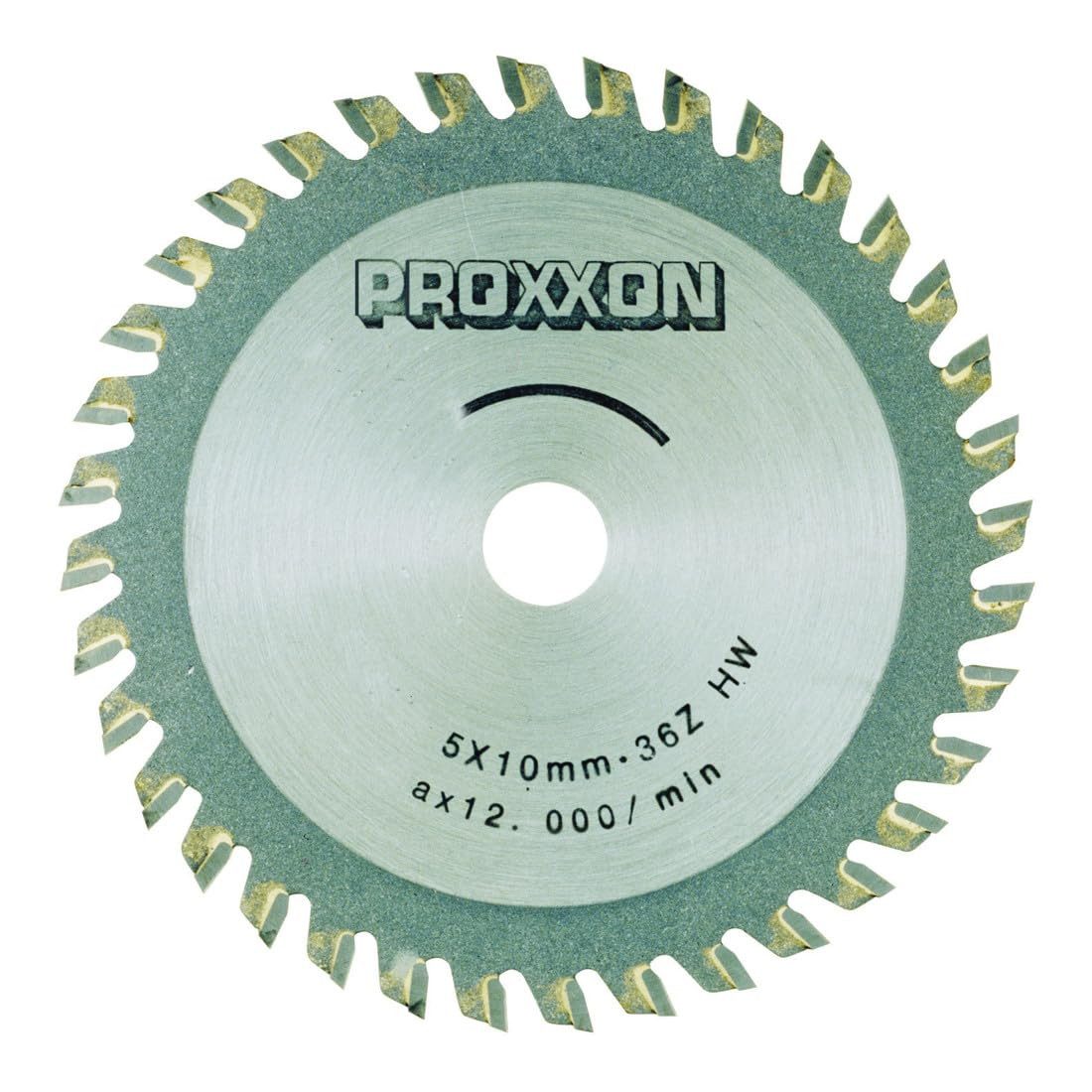 PROXXON INDUSTRIAL Kreissägeblatt Proxxon Kreissägeblatt, HM-bestückt, 80 mm, 36 Zähne
