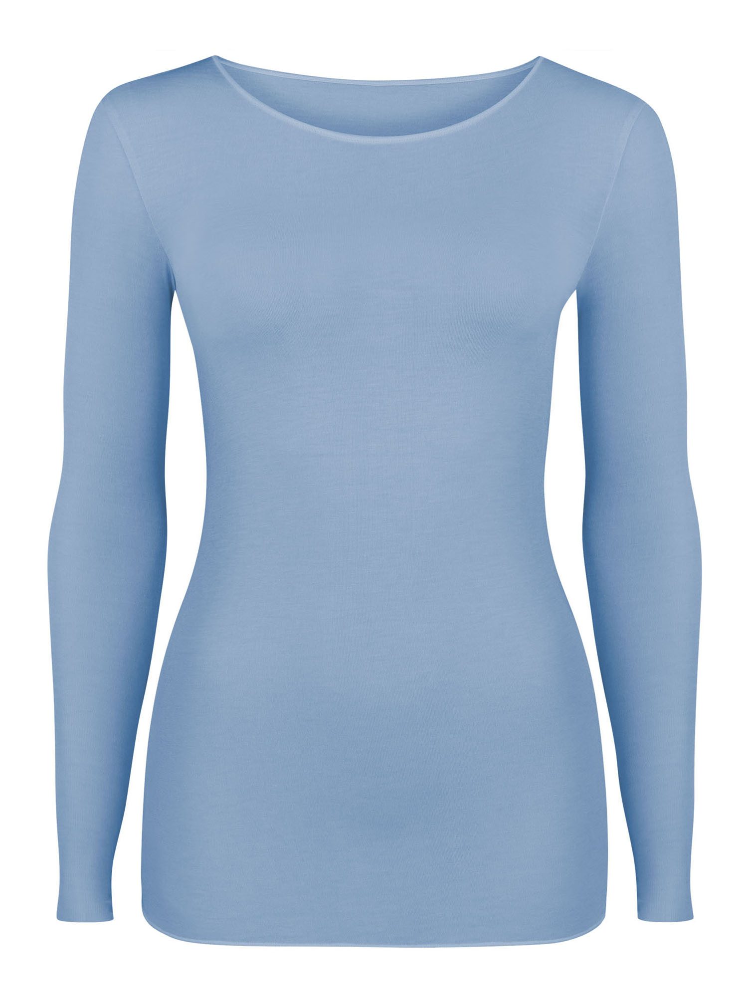 Longsleeve Langarmshirt Roundneck mit Kaschmir - Light & Warm