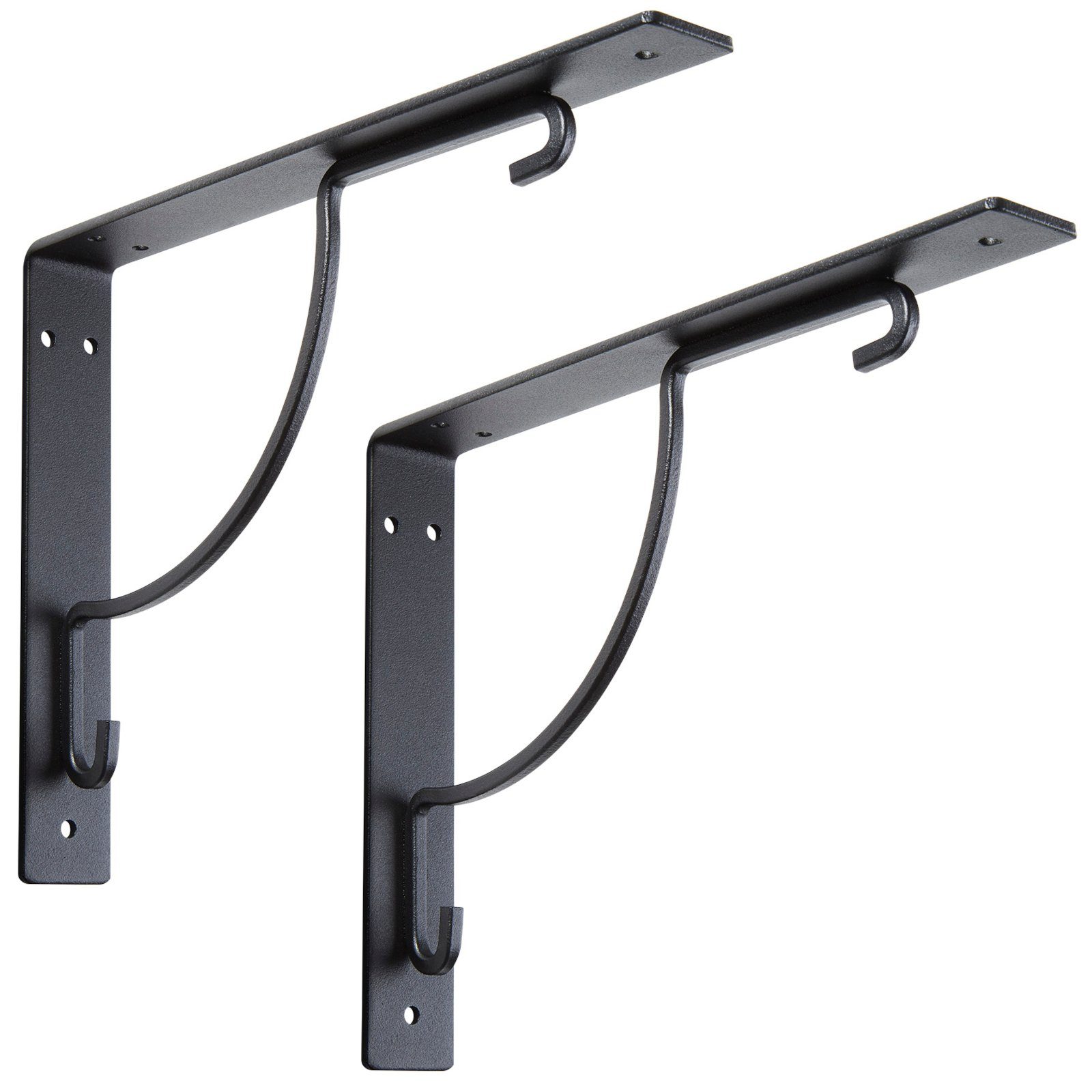 SO-TECH® Wandregalhalter Regalkonsole BLACKLINE III 24 x 18,1 x 3 cm schwar günstig online kaufen