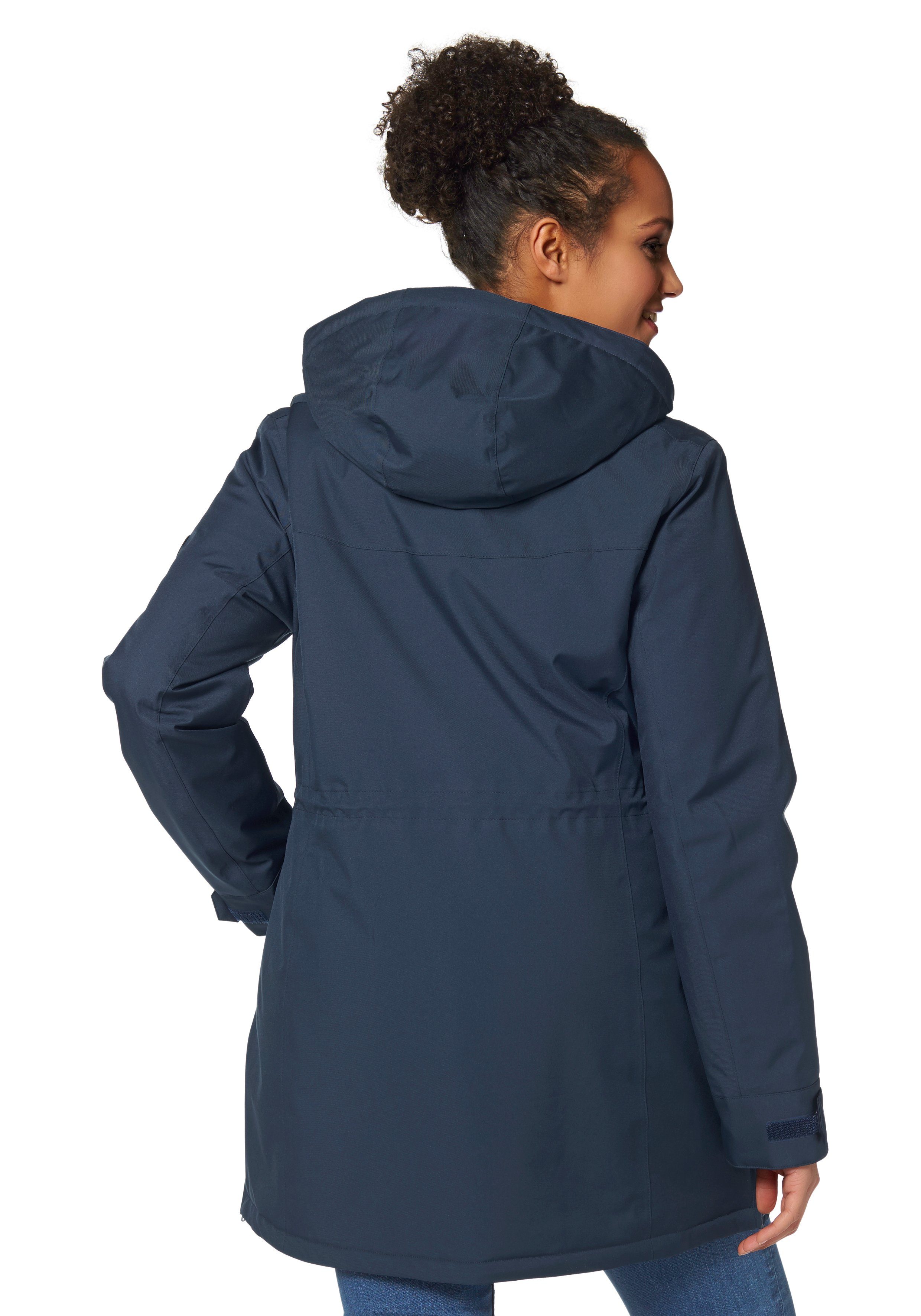 Polarino Funktionsjacke Atmungsaktiv, winddicht, wasserdicht. Wassersäule günstig online kaufen