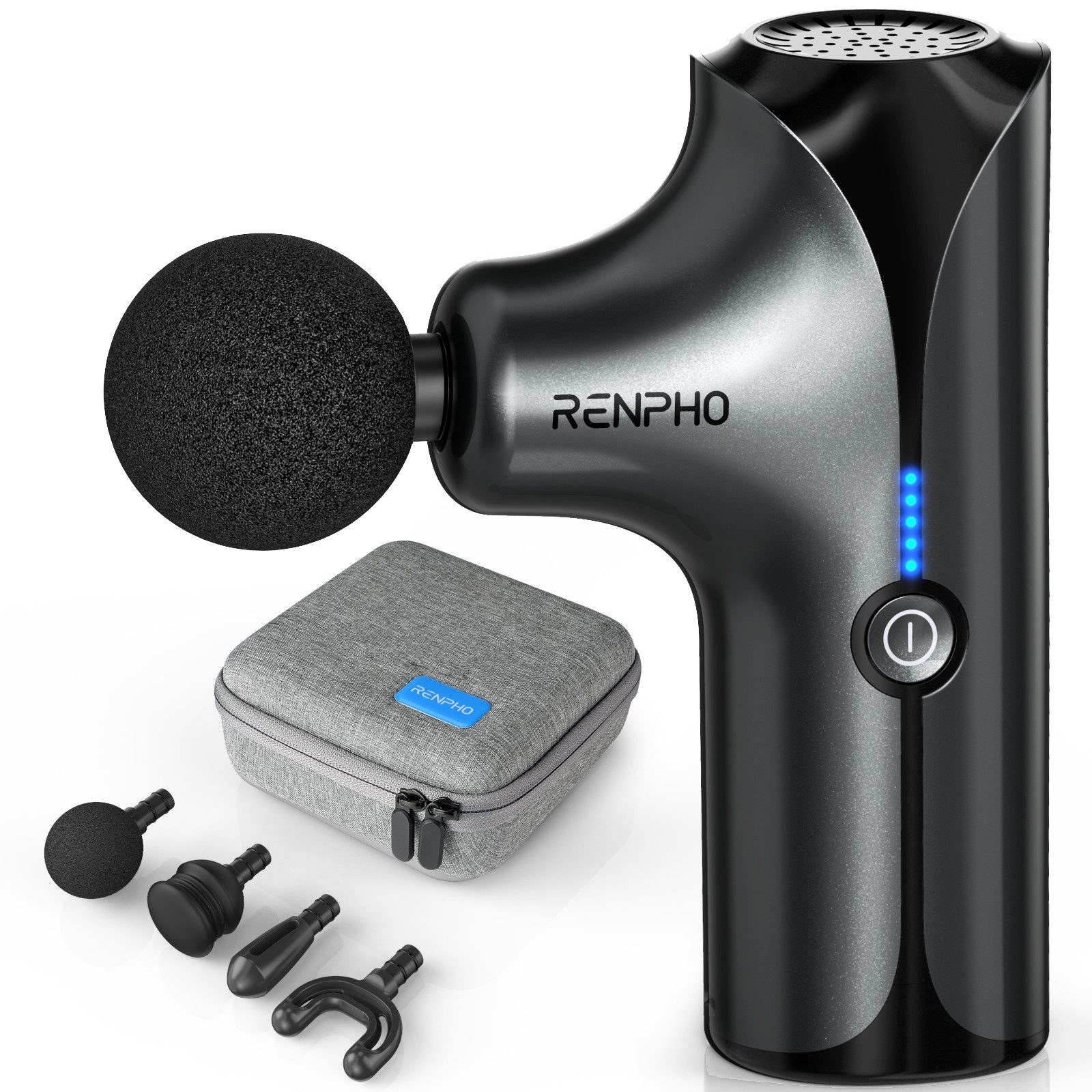 RENPHO Massagepistole Renpho Mini Massage Gun GM173, Ideal für Menschen, die viel unterwegs sind
