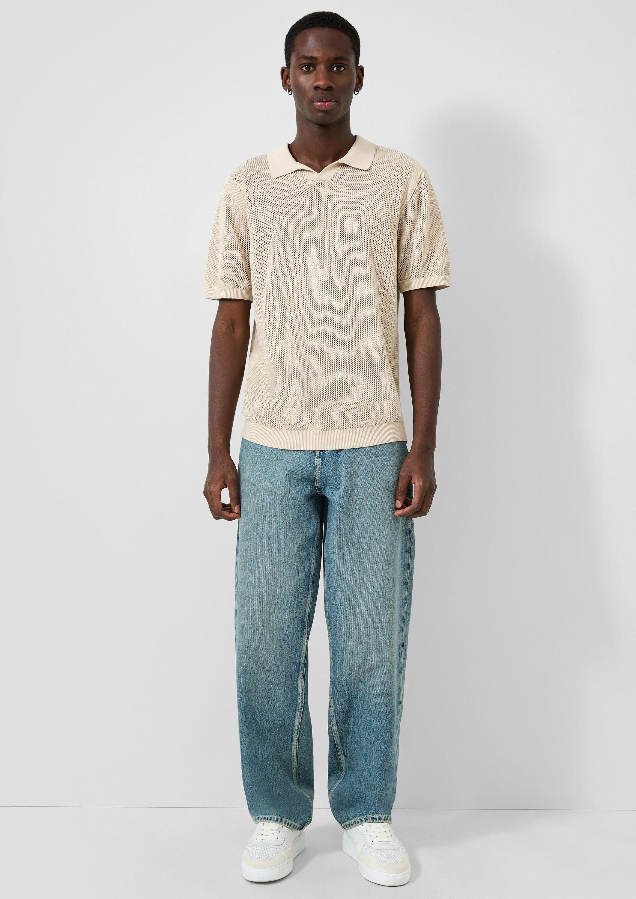 QS Regular-fit-Jeans Jeans-Hose Jeans / Loose Fit / Mid Rise / Straight Leg günstig online kaufen