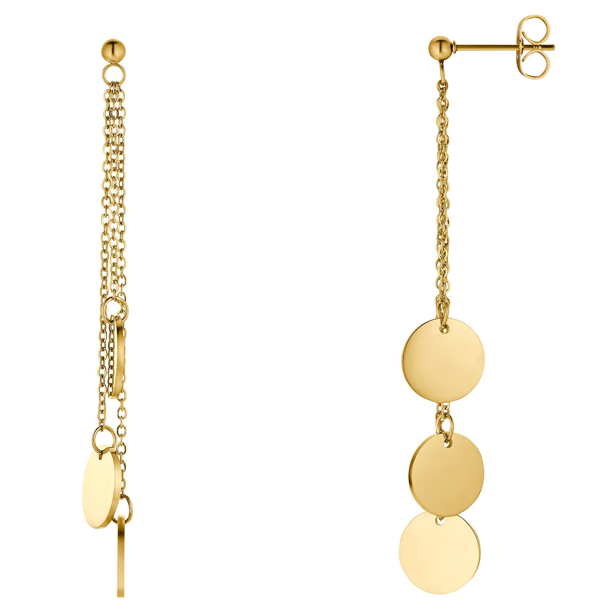 Heideman Paar Ohrstecker Janna silberfarben poliert (Ohrringe, inkl. Gesche günstig online kaufen