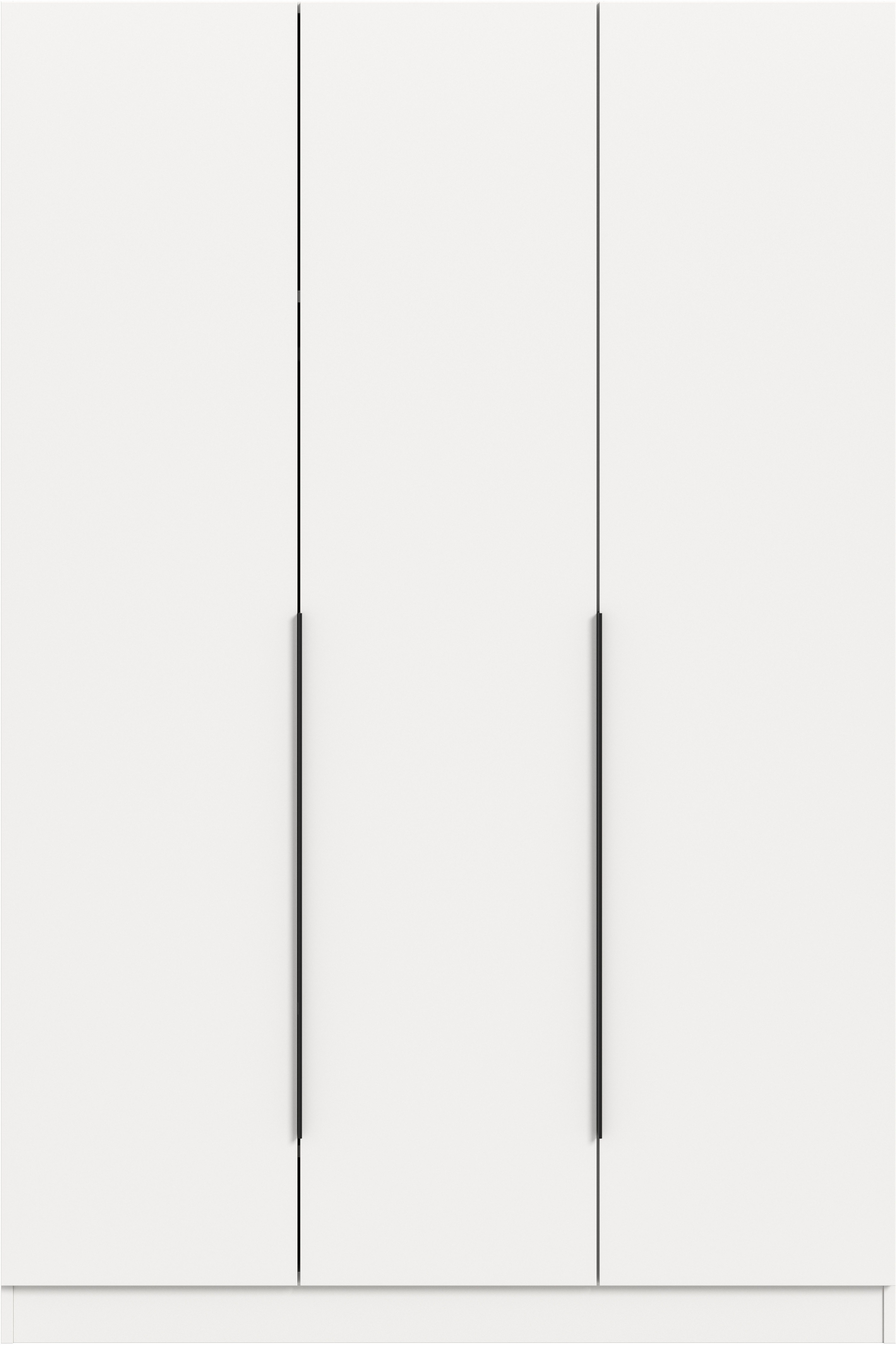 Home affaire Kleiderschrank Skarde Schlafzimmerschrank, Garderobe, Schrank (Otto Bestseller Garderobe Schlafzimmerschrank) Breite: 120 cm, weiß, Kleiderstange 4 Böden