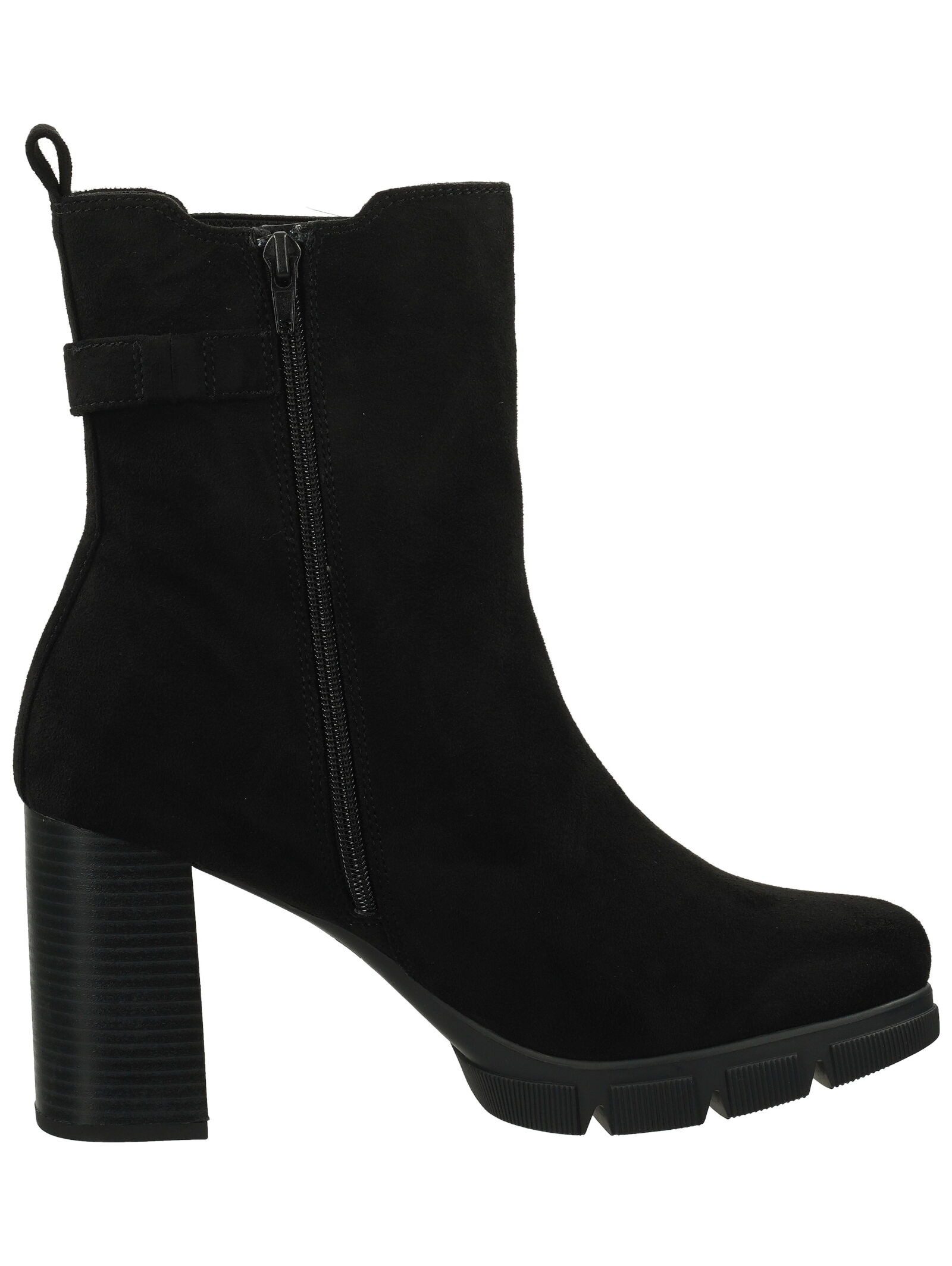 BAGATT Stiefelette Veloursleder . High-Heel-Stiefelette