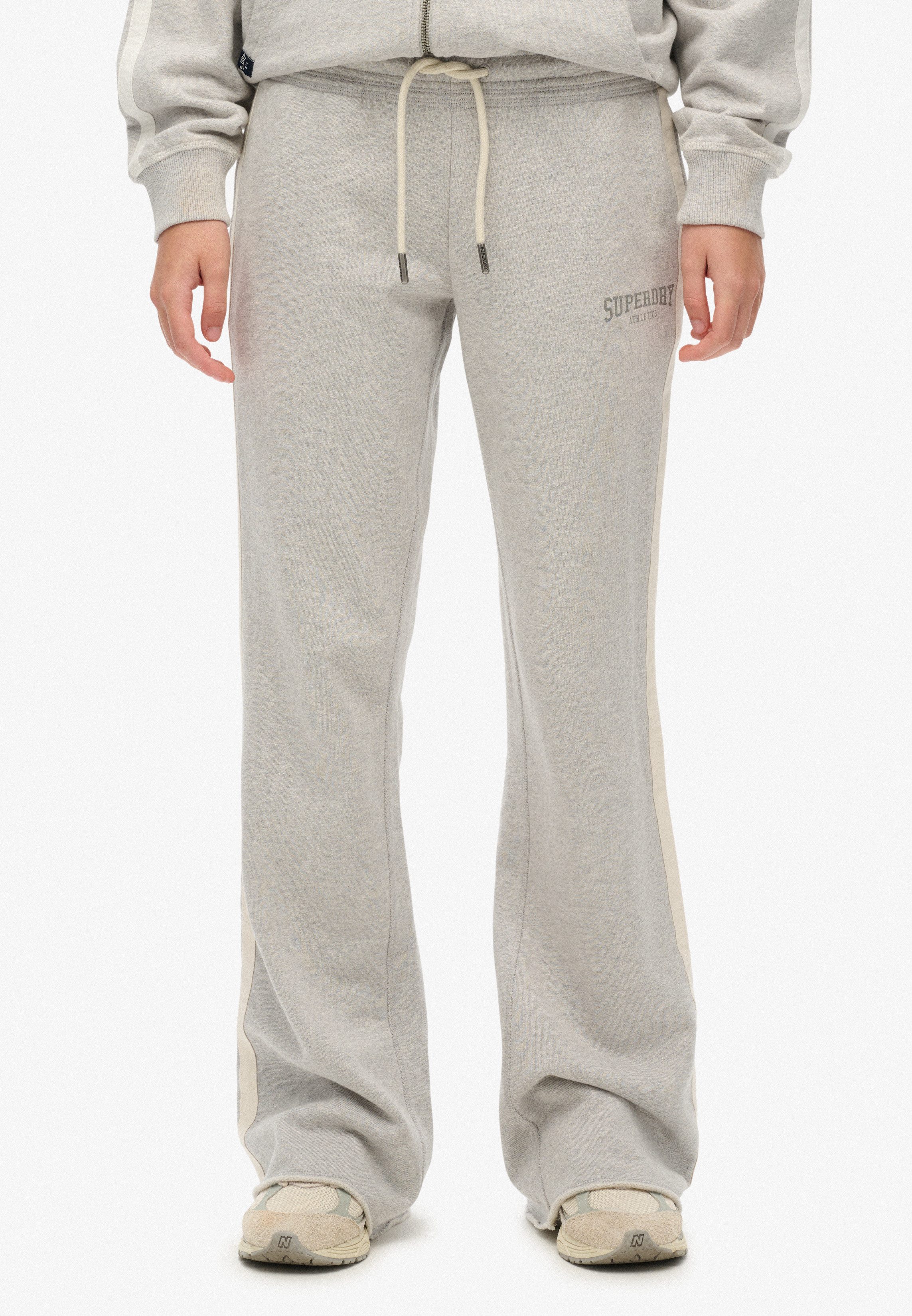 Superdry Sweathose ATHLETIC STRIPE FLARE JOGGER