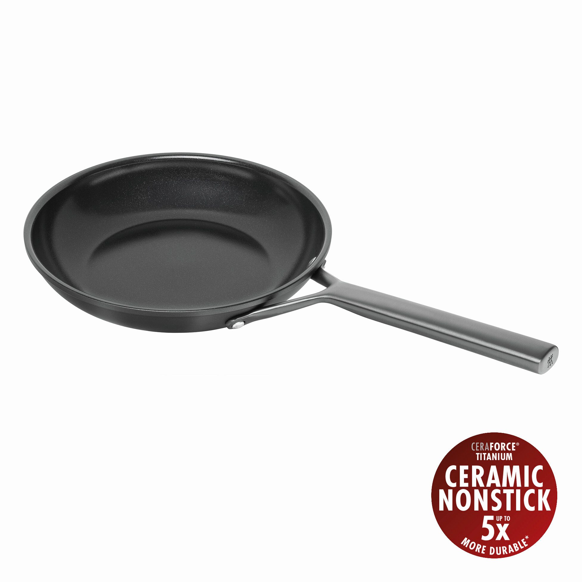 Zwilling Bratpfanne Milano, Aluminium (1-tlg), Keramik-Antihaftbeschichtung, Induktion, Made in Italy