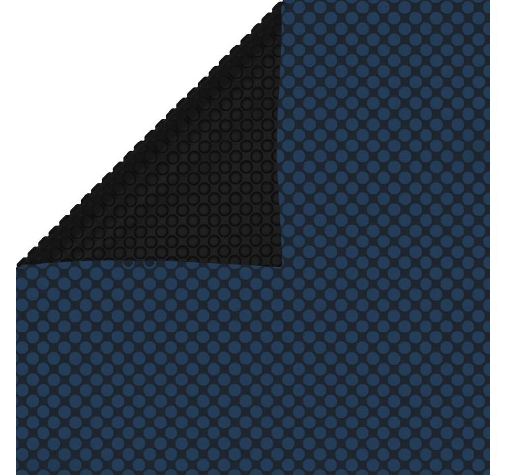 Thumbnail - furnicato Pool-Abdeckplane Treibende Pool-Solarplane PE 450x220 cm Schwarz und Blau (1-St)